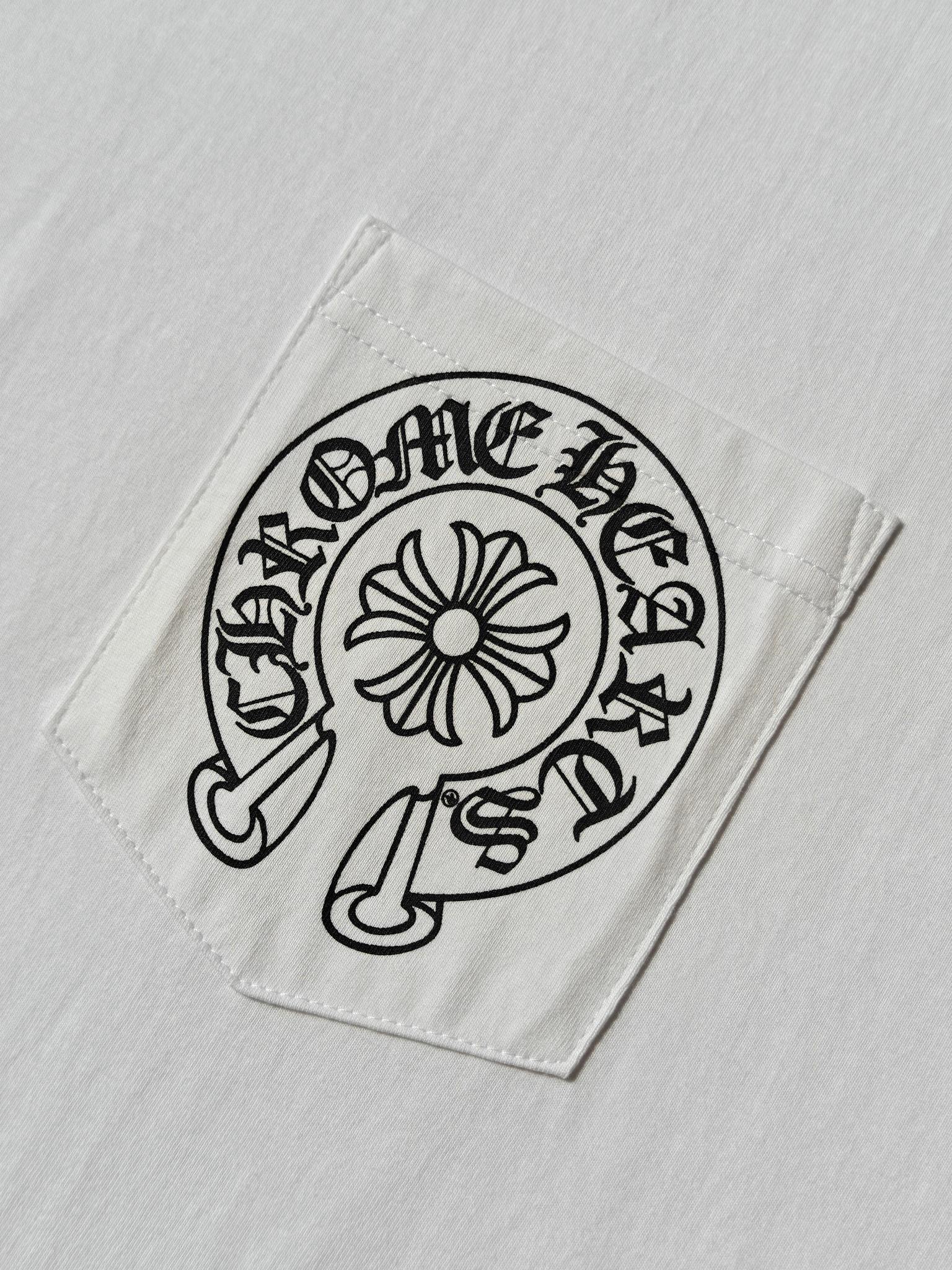 Chrome Hearts CH 克罗心 伦敦限定 藤蔓马蹄短袖