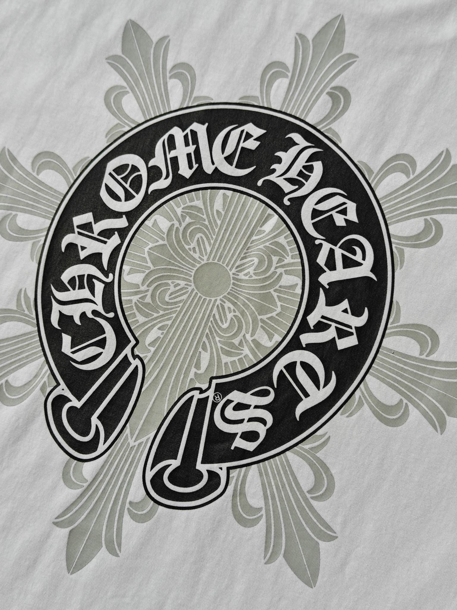 Chrome Hearts CH 克罗心 伦敦限定 藤蔓马蹄短袖