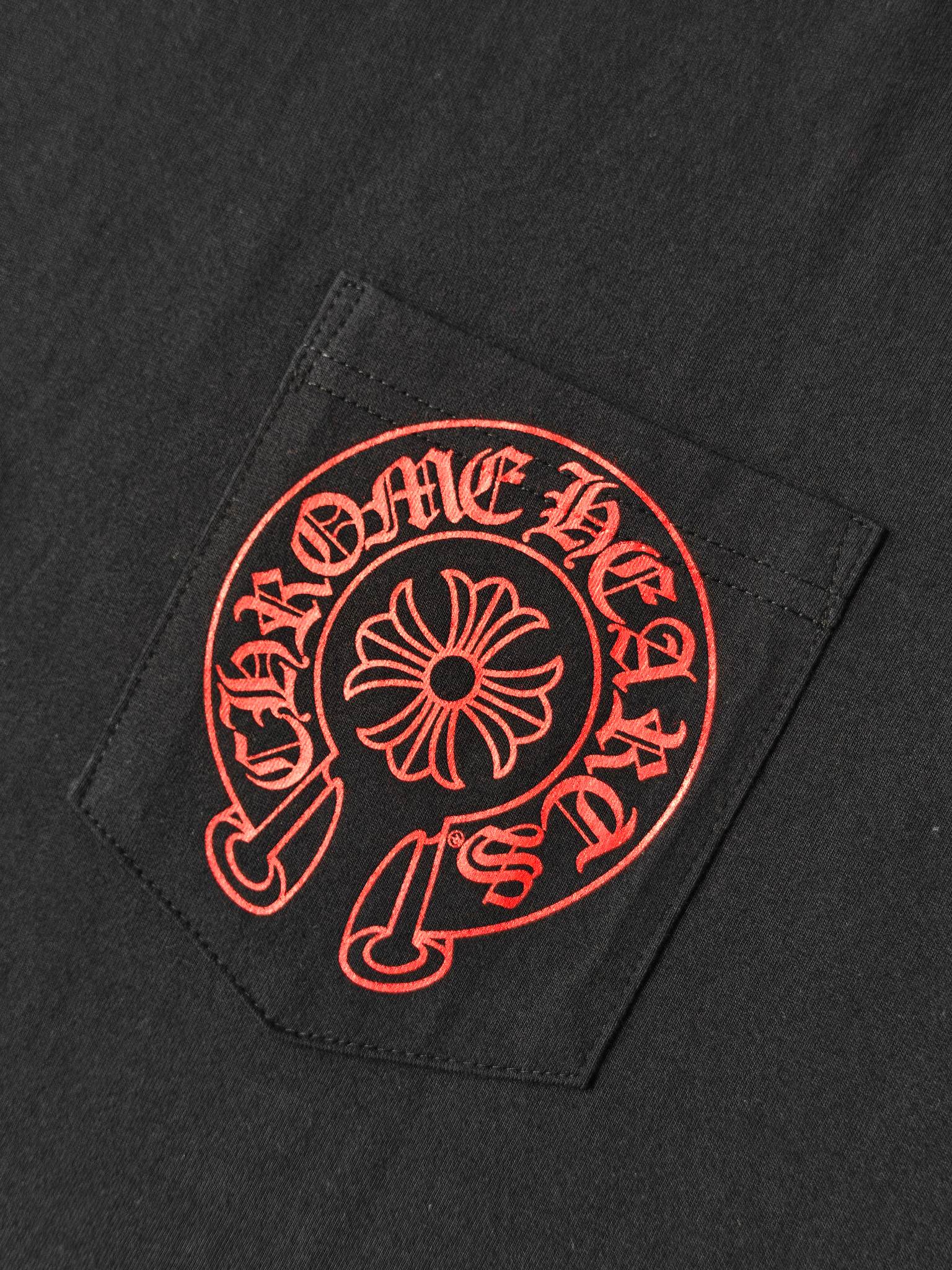 Chrome Hearts CH 克罗心 伦敦限定 藤蔓马蹄短袖