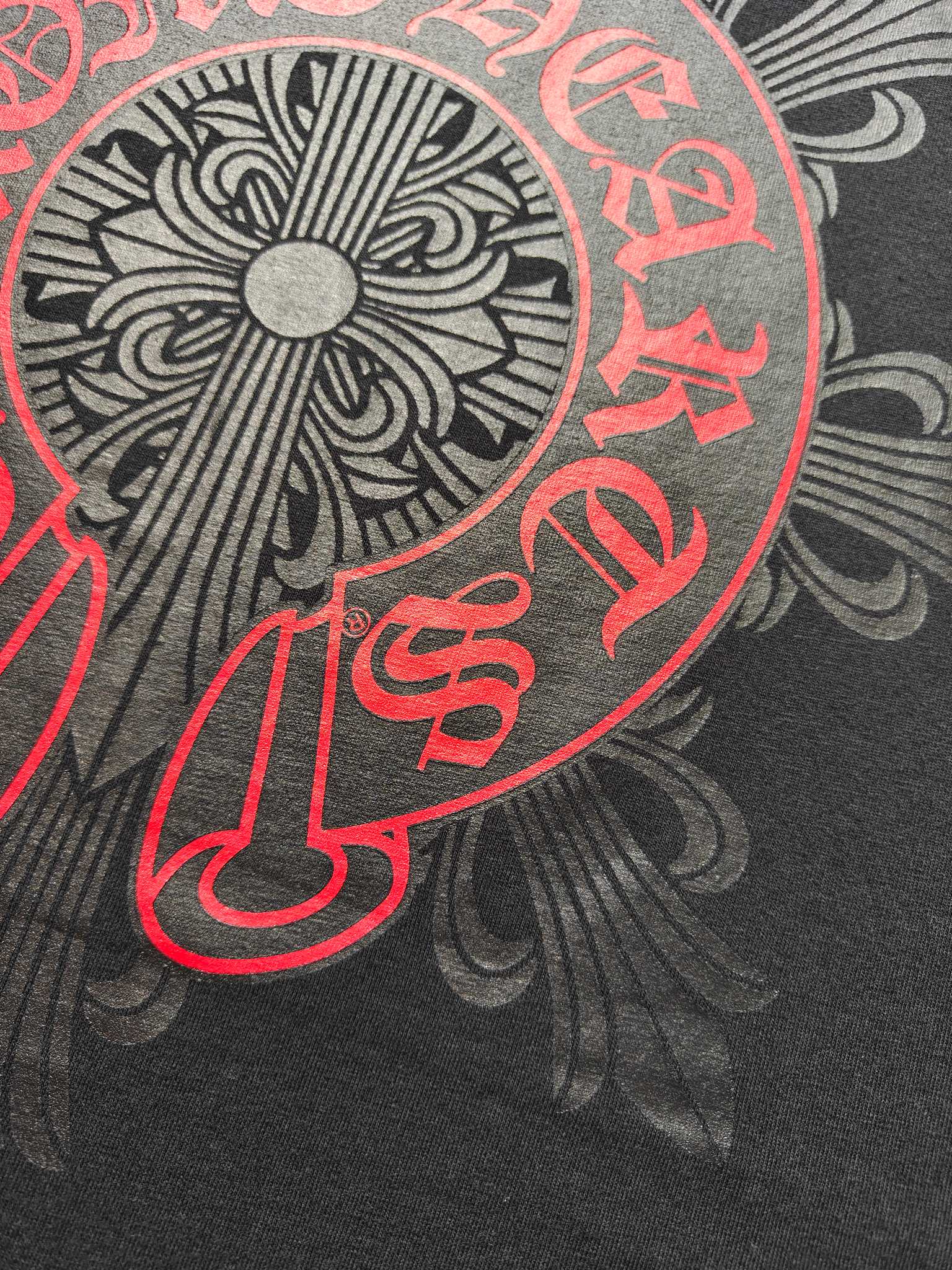 Chrome Hearts CH 克罗心 伦敦限定 藤蔓马蹄短袖