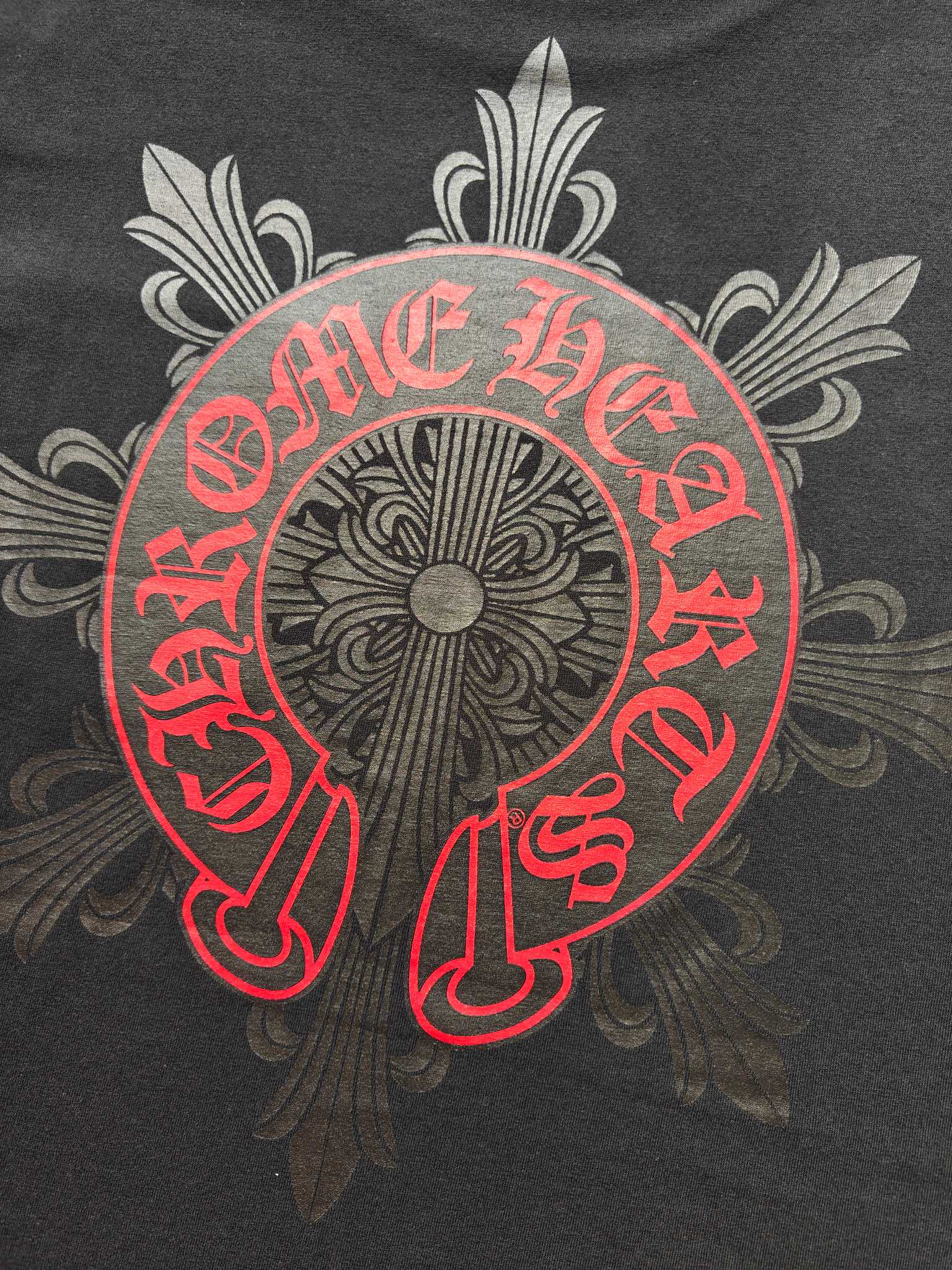 Chrome Hearts CH 克罗心 伦敦限定 藤蔓马蹄短袖