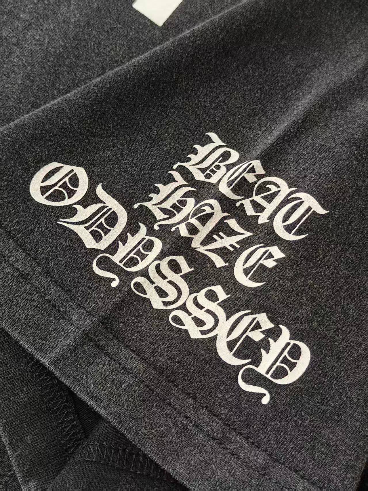 Chrome Hearts CH 克罗心 Vintage 水洗室京介联名staf短袖