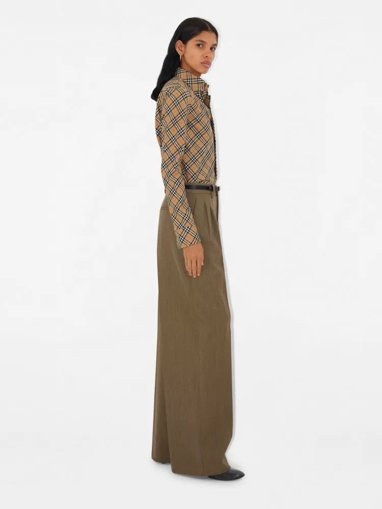Burberry Brit Women's Classic Check Button-Down Shirt, Long Sleeve 3 i1729882323 4569 2