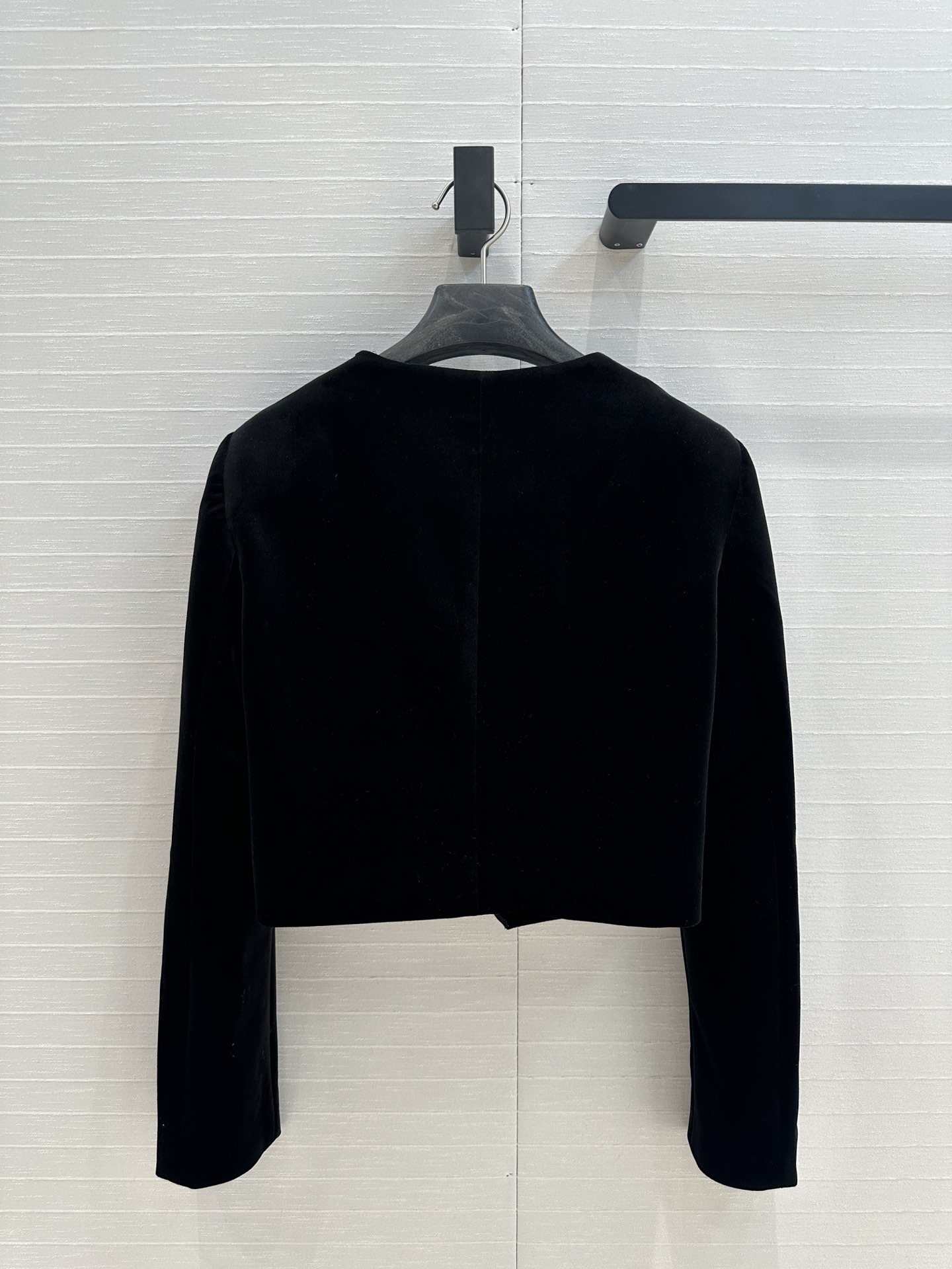 Chic Fall-Winter New Items: Velvet Suit with Embroidered Jacket and Skirt - 图片 9