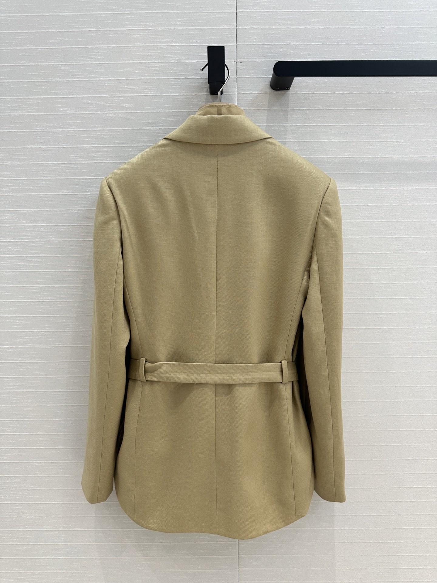 独家首发，原单品质❤️BC高智感穿搭！行走的高定老钱风穿搭，两件式系带收腰亚麻西装！极简主义奢华不简，以