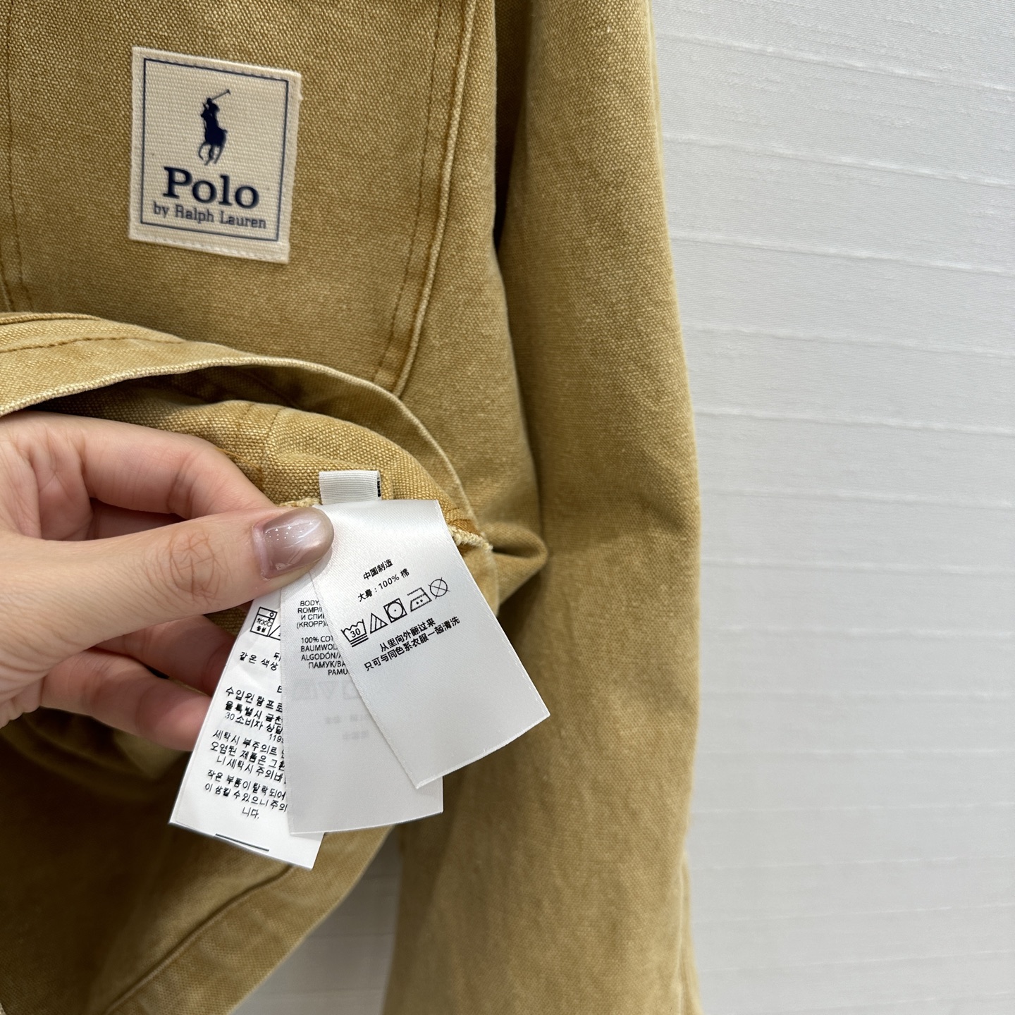 Stylish Lavpolo Suit with Metal Fittings for Work Quality: P713 Description - 图片 7