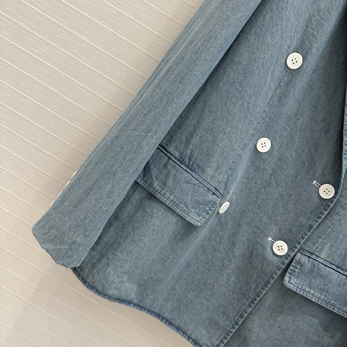P897 Original Women’s Suit: Zolaf 25 Spring/Summer Collection, Double-Button Cowboy Jacket - 图片 5