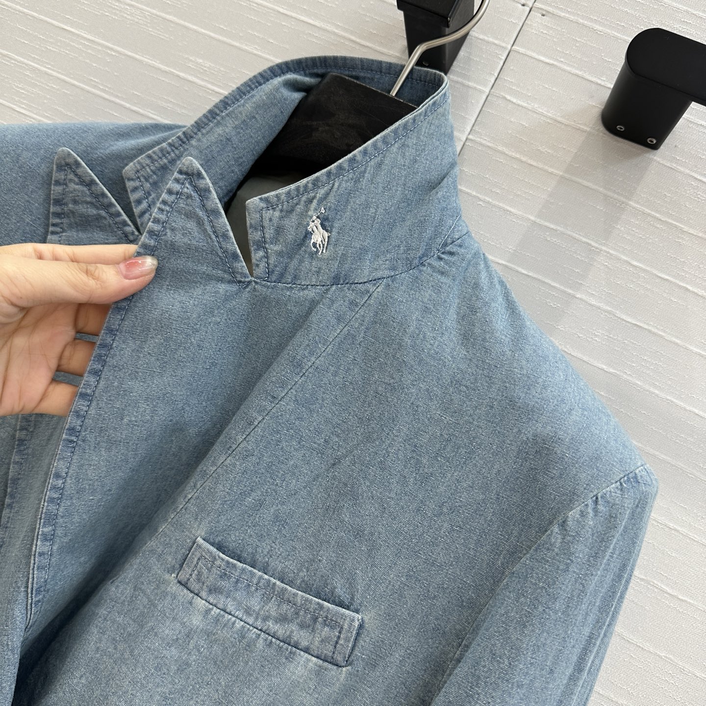 P897 Original Women’s Suit: Zolaf 25 Spring/Summer Collection, Double-Button Cowboy Jacket - 图片 4