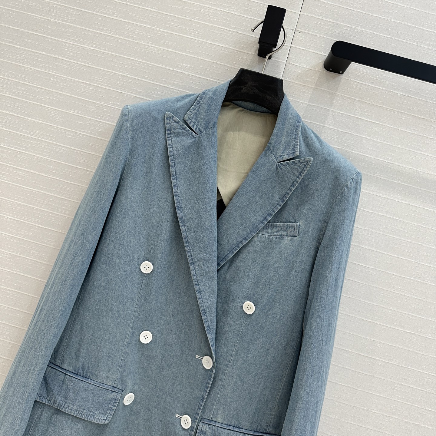 P897 Original Women’s Suit: Zolaf 25 Spring/Summer Collection, Double-Button Cowboy Jacket - 图片 2