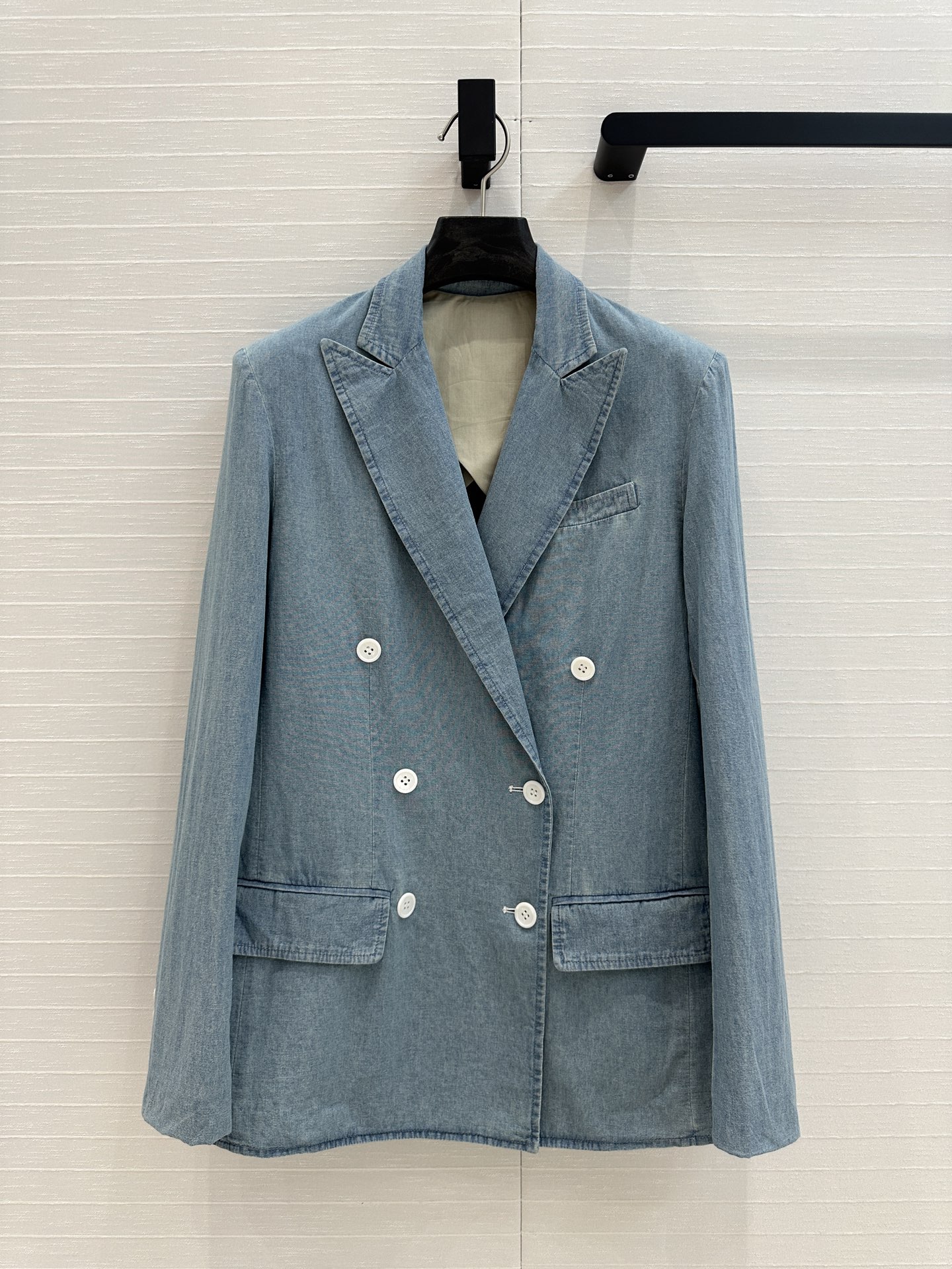 P897 Original Women’s Suit: Zolaf 25 Spring/Summer Collection, Double-Button Cowboy Jacket - 图片 1