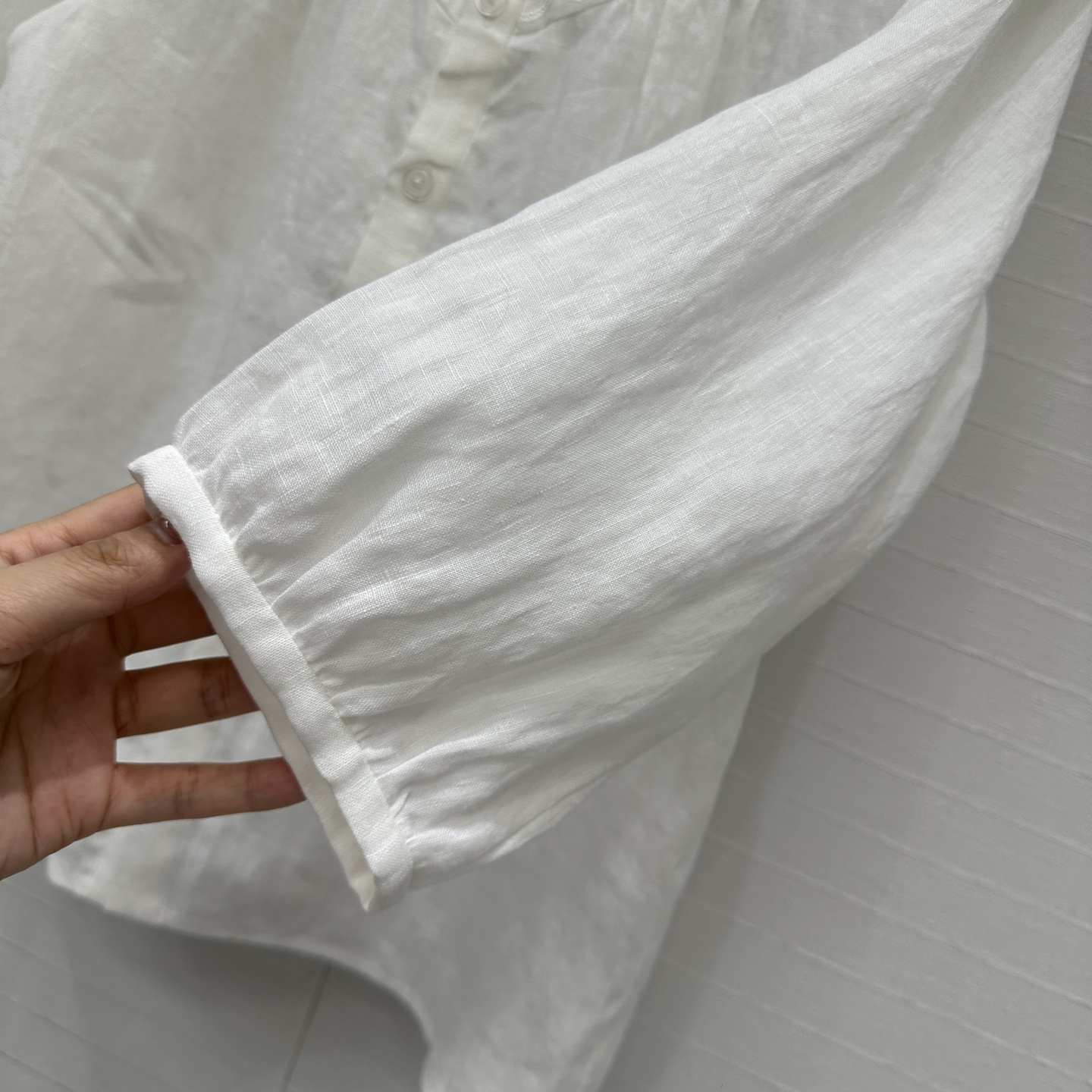 Luxury Female Suit P598 with Elegant Embroidery and Imported Linen for Holidays - 图片 5