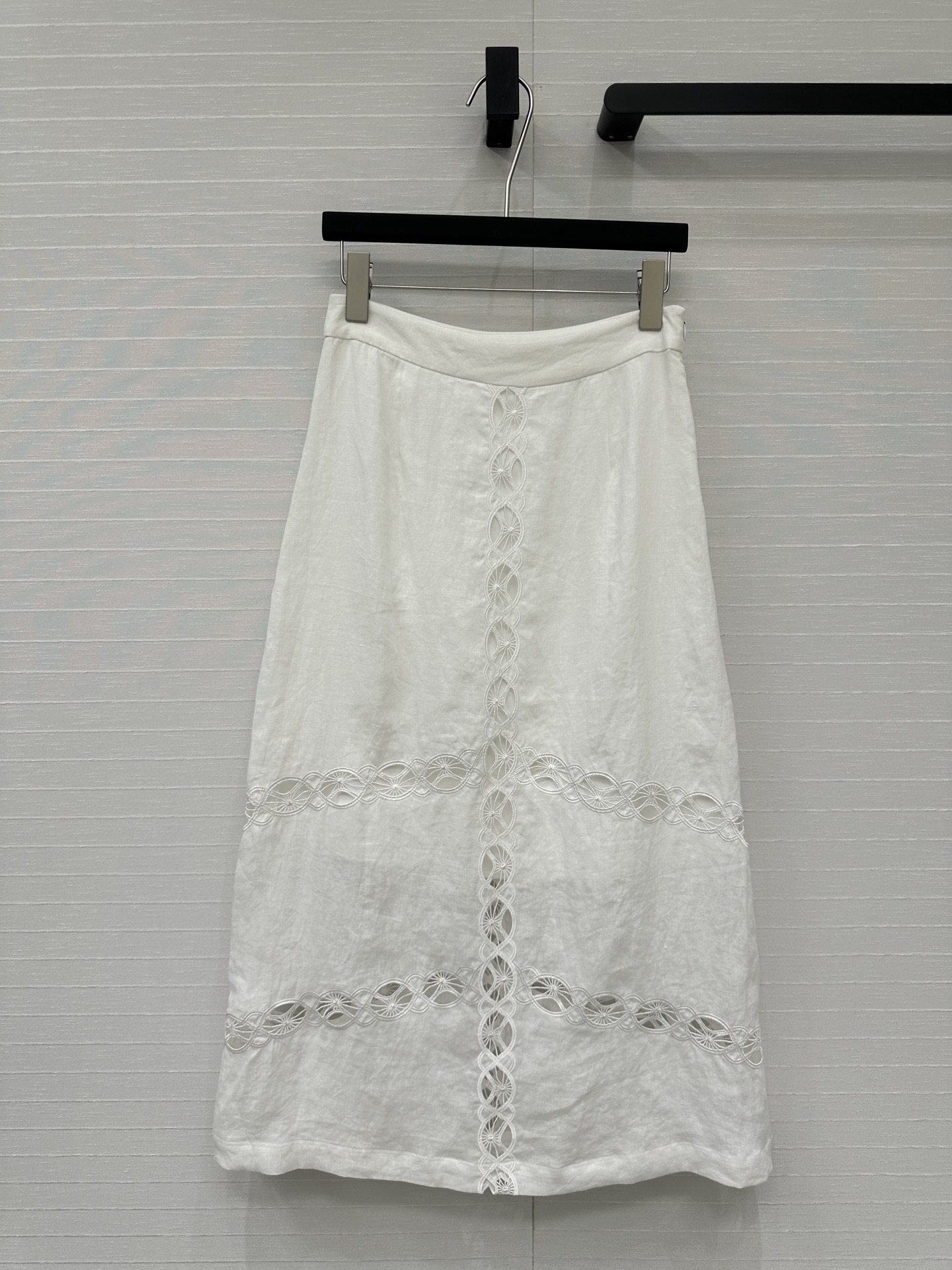 Luxury French-Style Embroidered Linen Dress: Elegant and High-Quality Women’s Suit Option - 图片 8
