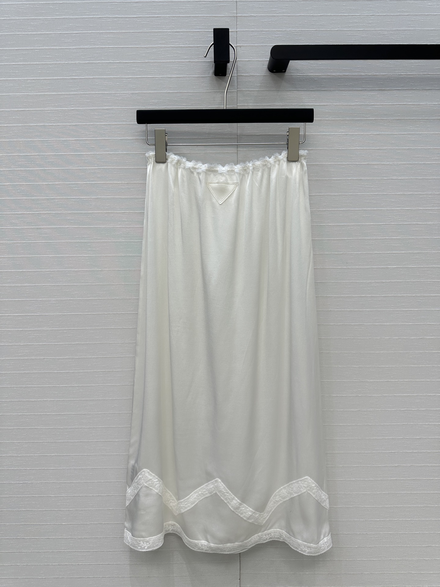 Elegant Lace Trim Midi Skirt - Romantic White Skirt with Drawstring Waist 9 i1747682054520 1624 0 7