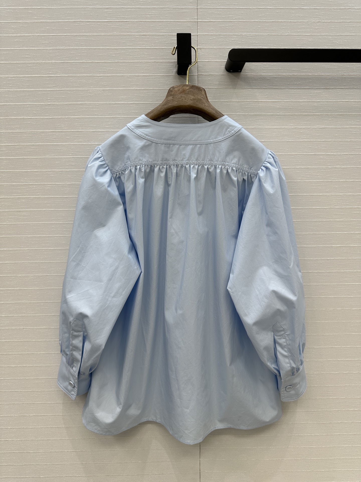 Elegant Women's Cotton Blend Lantern Sleeve Shirt & Bermuda Shorts Set 10 i1747684127038 8873 0 8