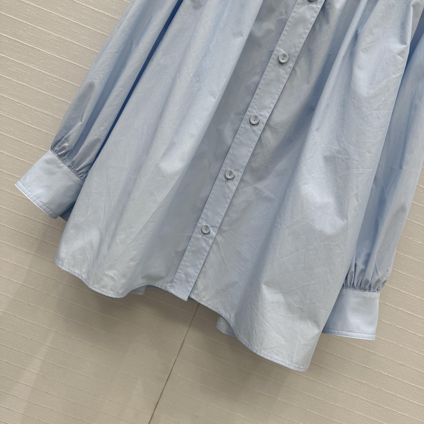 Elegant Women's Cotton Blend Lantern Sleeve Shirt & Bermuda Shorts Set 7 i1747684130965 3837 0 5