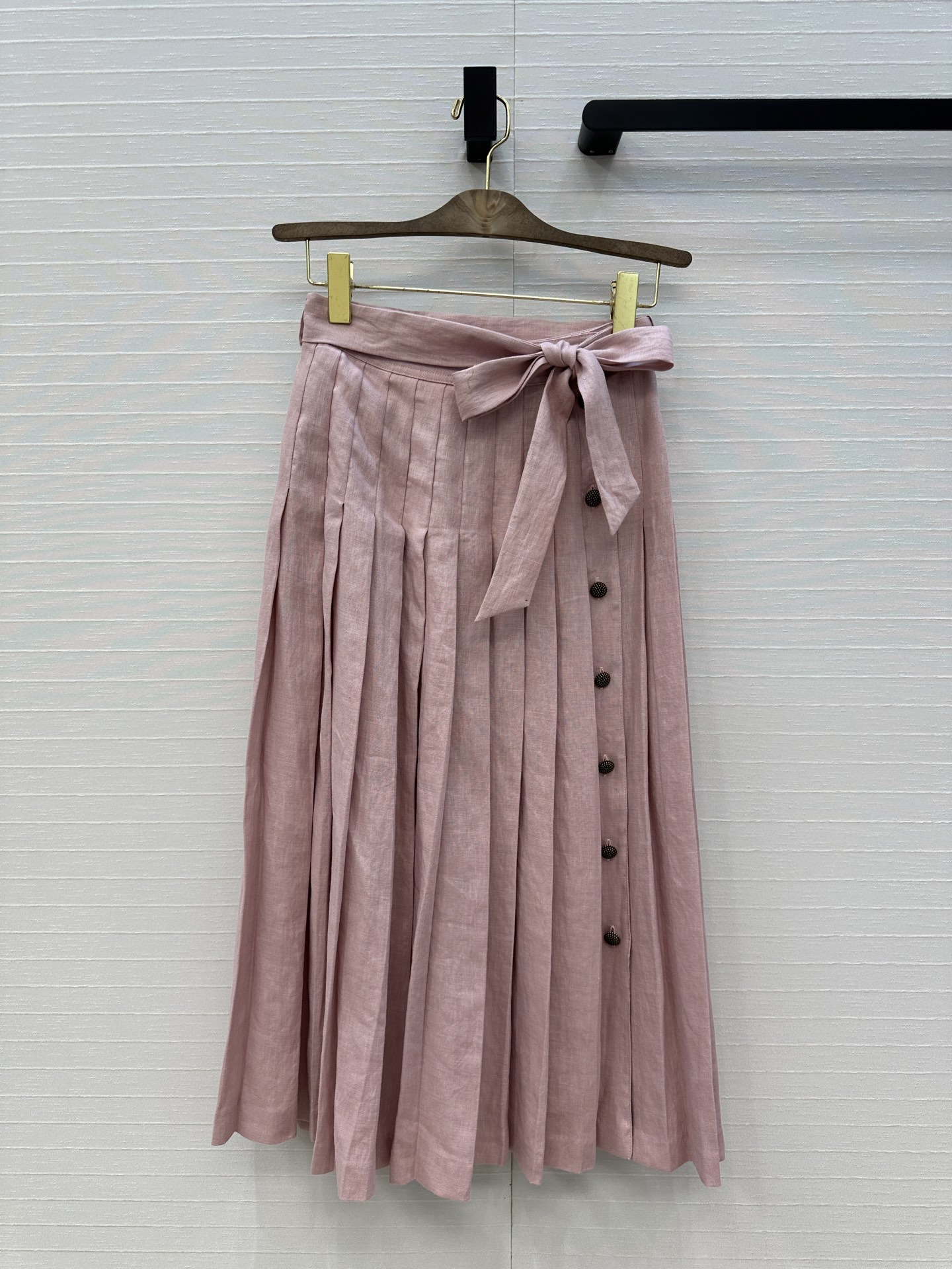 Stylish Women’s Suit with Strap-and-Tip Long Skirt in Linen Fabric Recommendation - 图片 1