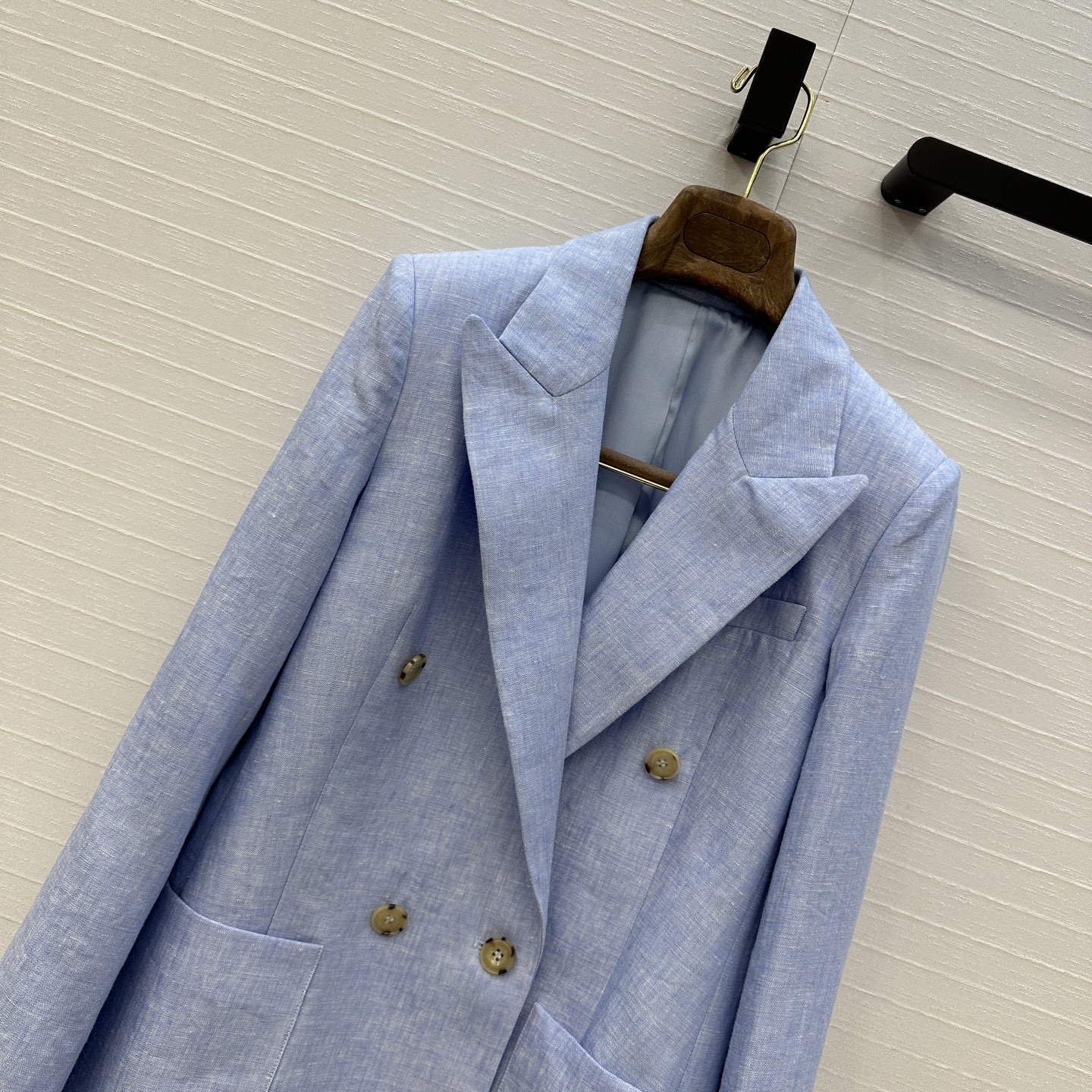 独家首发📍高端原单品质25ss早春新品！Loro piana老钱风穿搭长期主义双排扣西装外套，重磅100