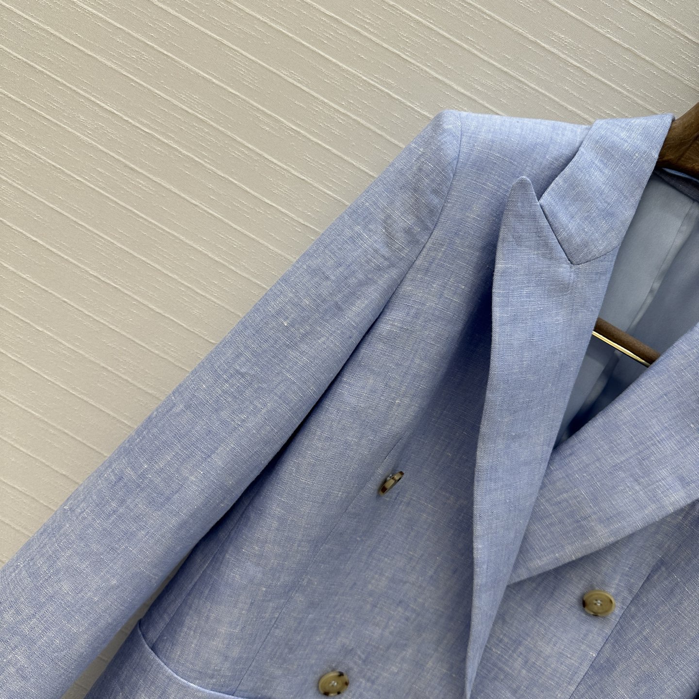 独家首发📍高端原单品质25ss早春新品！Loro piana老钱风穿搭长期主义双排扣西装外套，重磅100