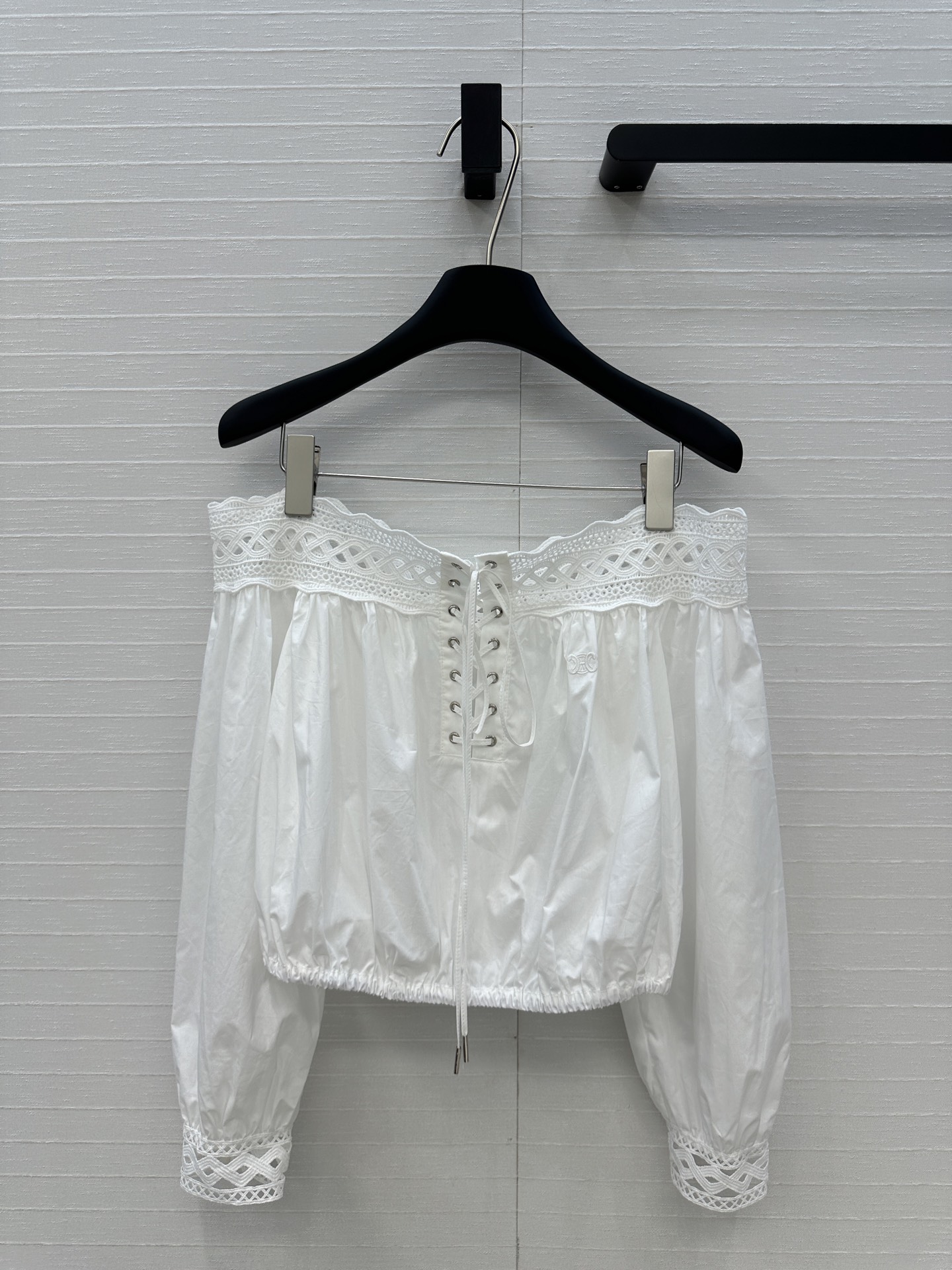 Stylish Tweedy Female Suit with Embroidery and Package Recommendation: P529 Details