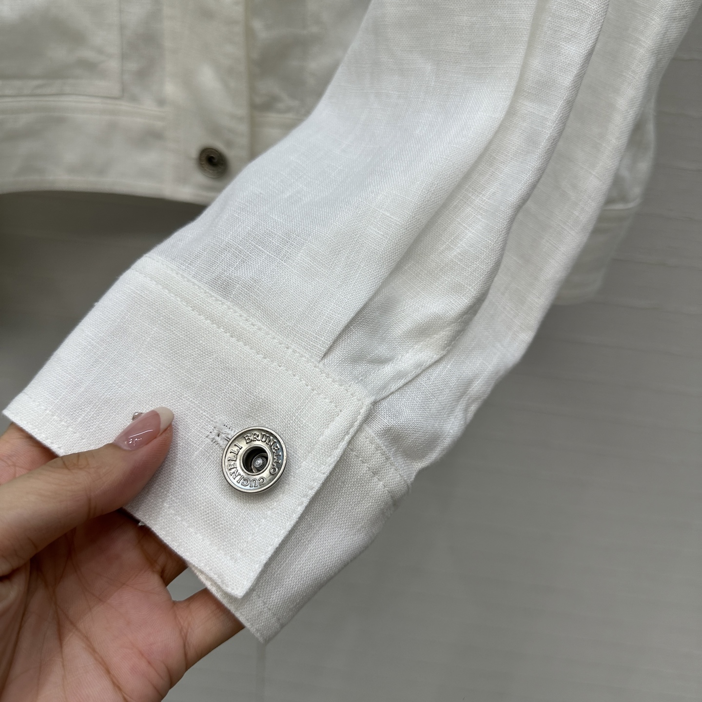 独家首发❤️原单品质，BC老钱风穿搭！休闲双口袋亚麻翻领夹克外套！松弛感衣橱必备单品！进口100%亚麻面