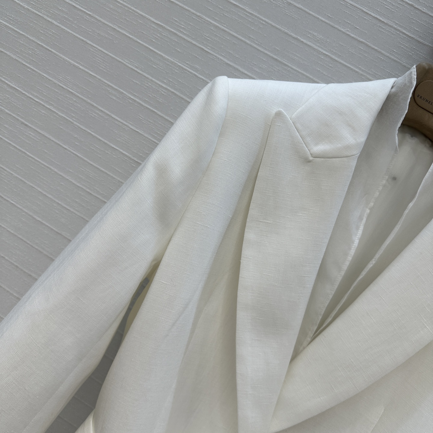 独家首发，原单品质❤️BC高智感穿搭！行走的高定老钱风穿搭，两件式系带收腰亚麻西装！极简主义奢华不简，隐