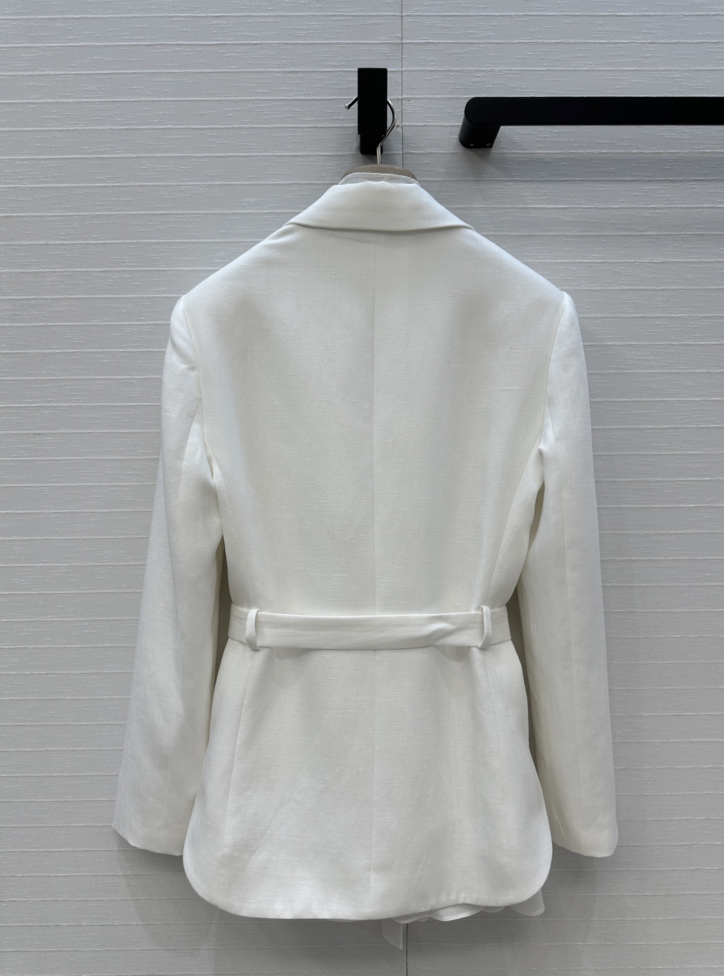 独家首发，原单品质❤️BC高智感穿搭！行走的高定老钱风穿搭，两件式系带收腰亚麻西装！极简主义奢华不简，隐