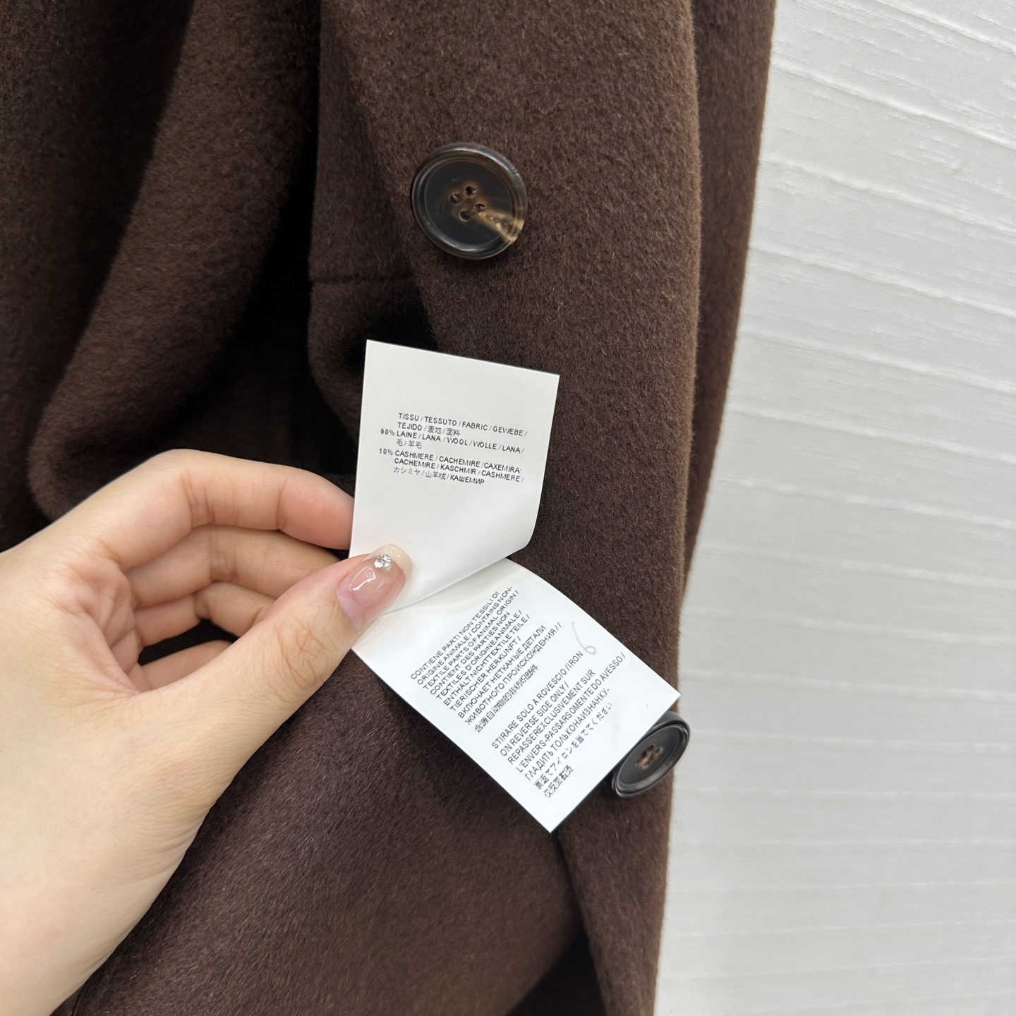 独家首发❤️高端原单品质！PR早秋新品 三角标大衣外套！时髦精必入叠搭神器！纯手工制作双面尼羊绒大衣！气