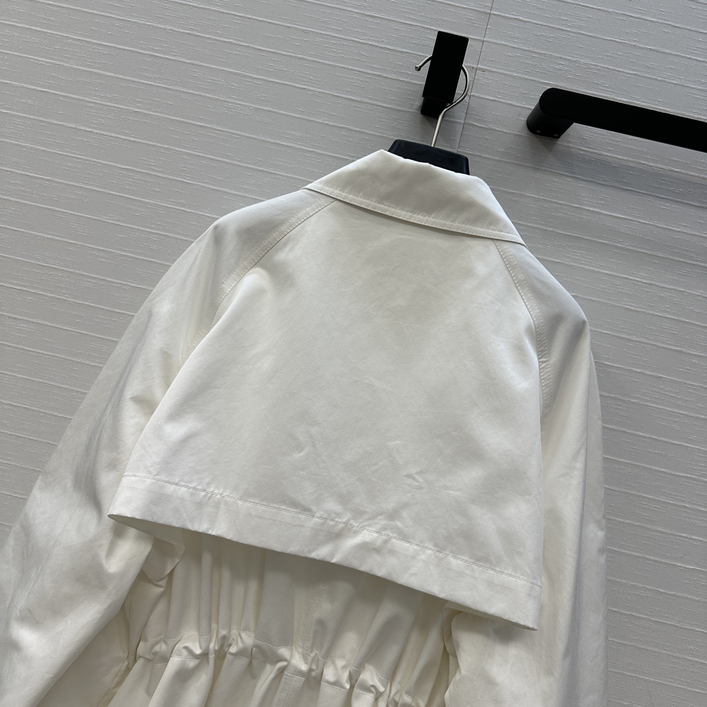 P984 Female Suit: White Jackets, American Style, Custom-Made Cotton, Detailed Design - 图片 9