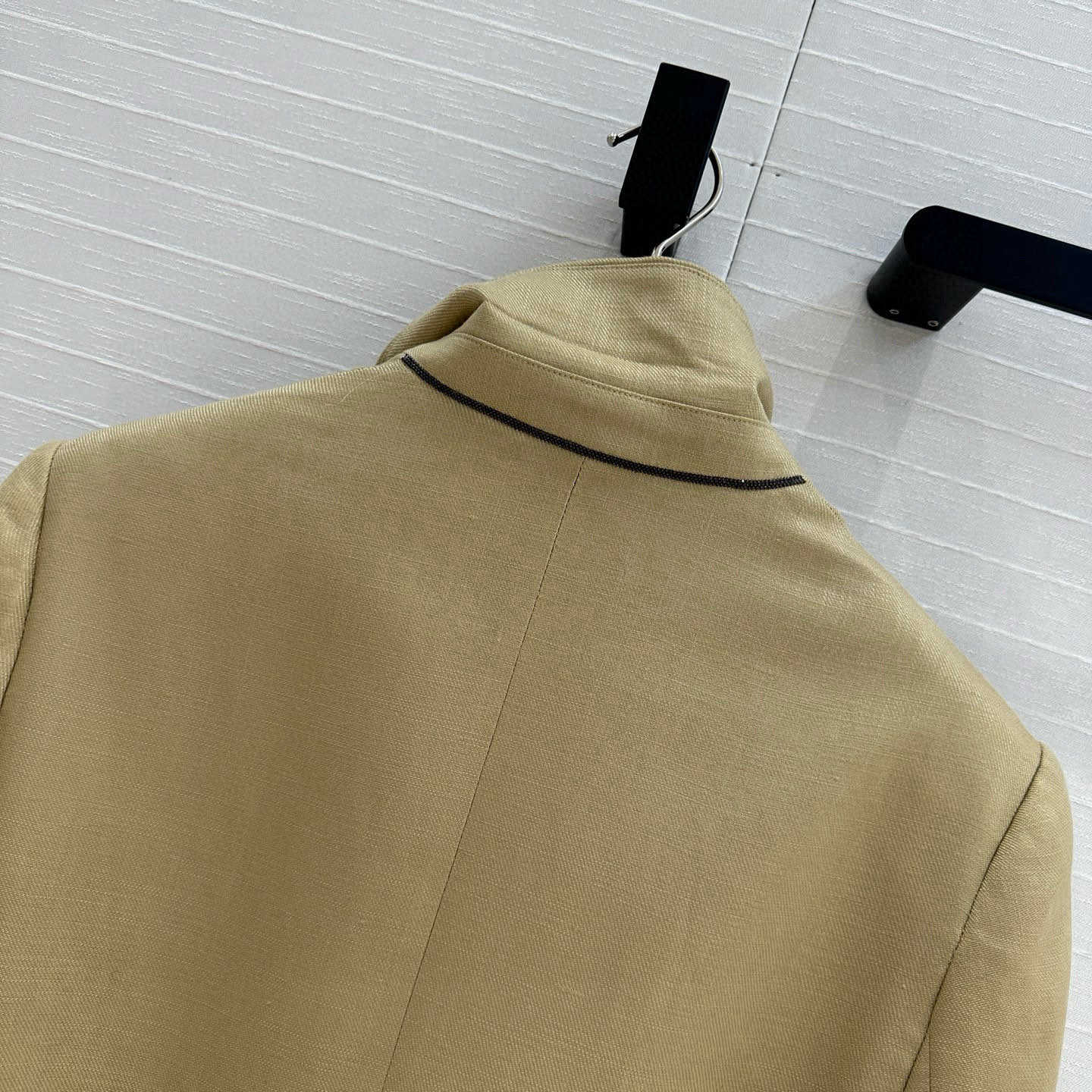 独家首发，原单品质❤️BC高智感穿搭！行走的高定老钱风穿搭，两件式系带收腰亚麻西装！极简主义奢华不简，以