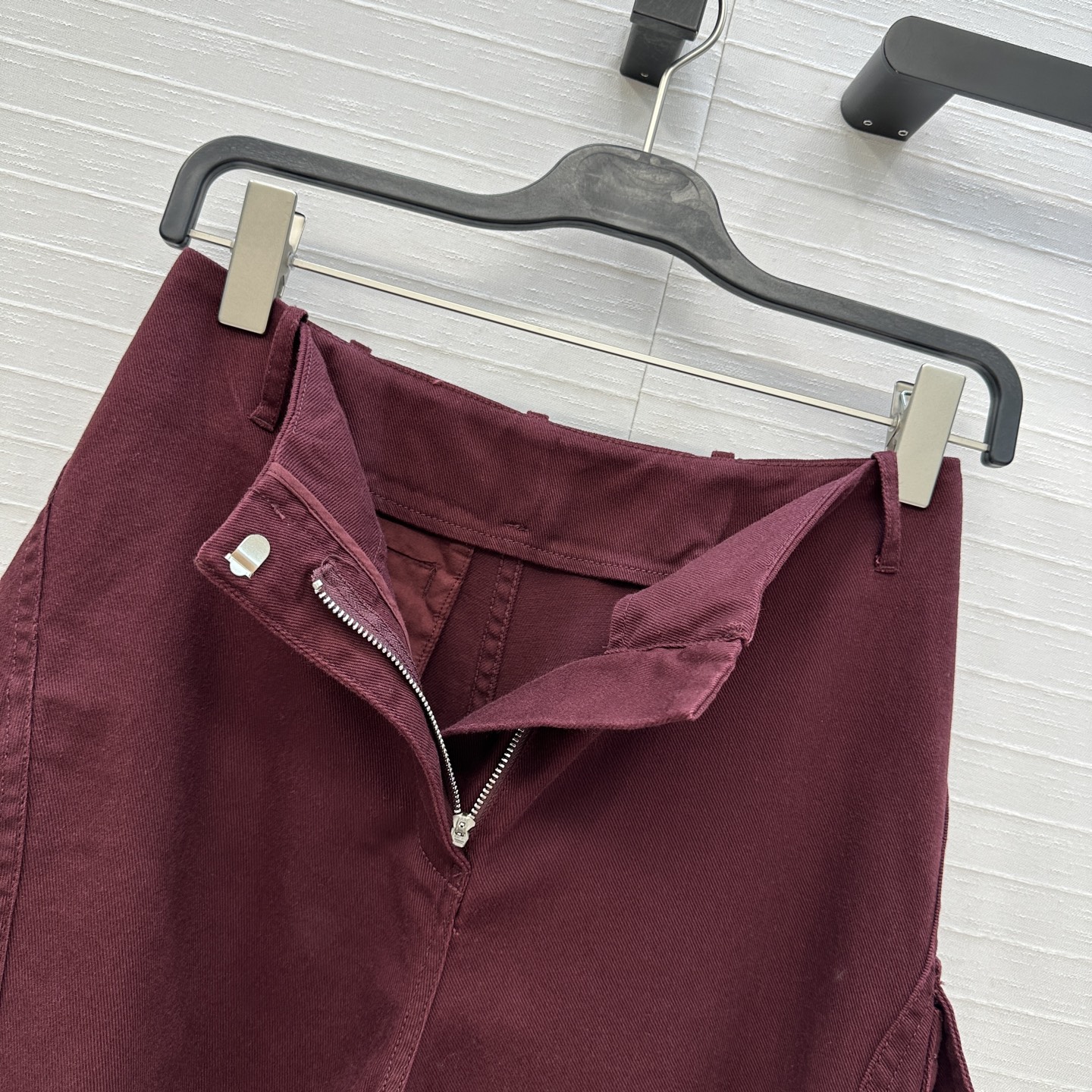 原单品质❤️定制米灰色和紫红色超好看显白🔥Alai*25新品斜贴袋圆筒工装裤！复古休闲工装风元素减龄时髦