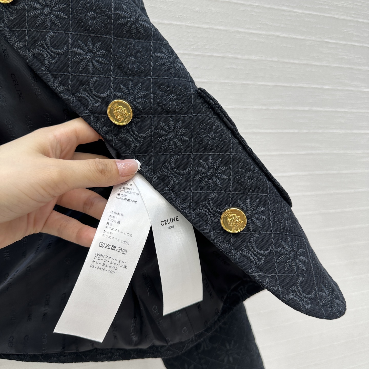 Customizable Logo Flower Embroidered Dress: Elegant and Gentle H-Style with Classic Sophistication and Custom Fit Options - 图片 8