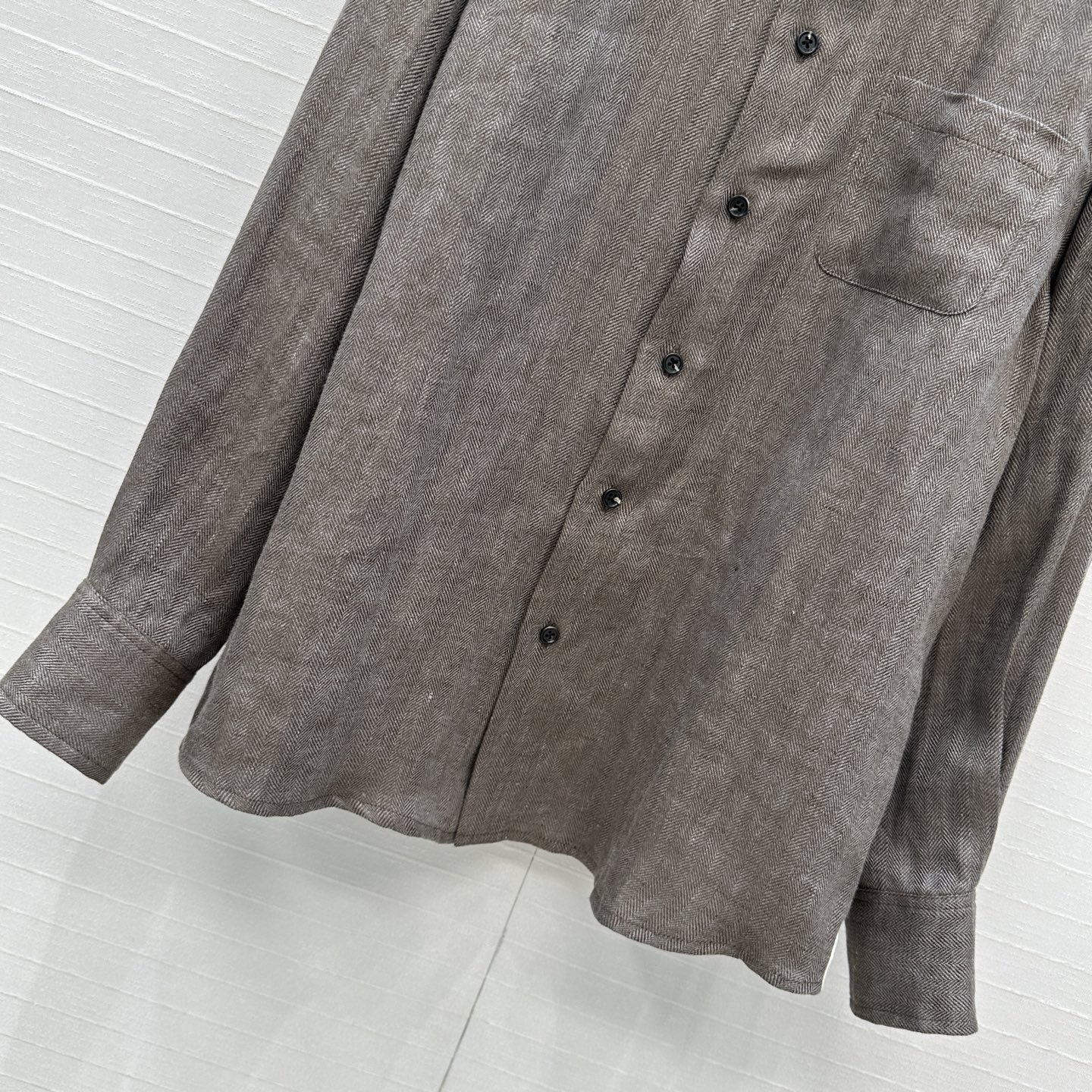 “New LP Autumn Winter Women’s Clothing Recommendations: Red & Brown Linen Liner with Classic Loose Fit” - 图片 4
