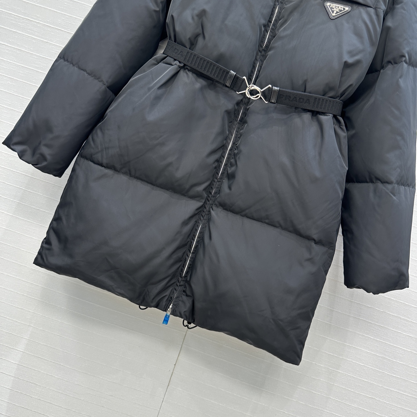 Platinum Prada Dust Bag Feather Belt: Custom Logo Screw-Tweet Design for Autumn/Winter – S-L Code, 36 Yards. - 图片 5