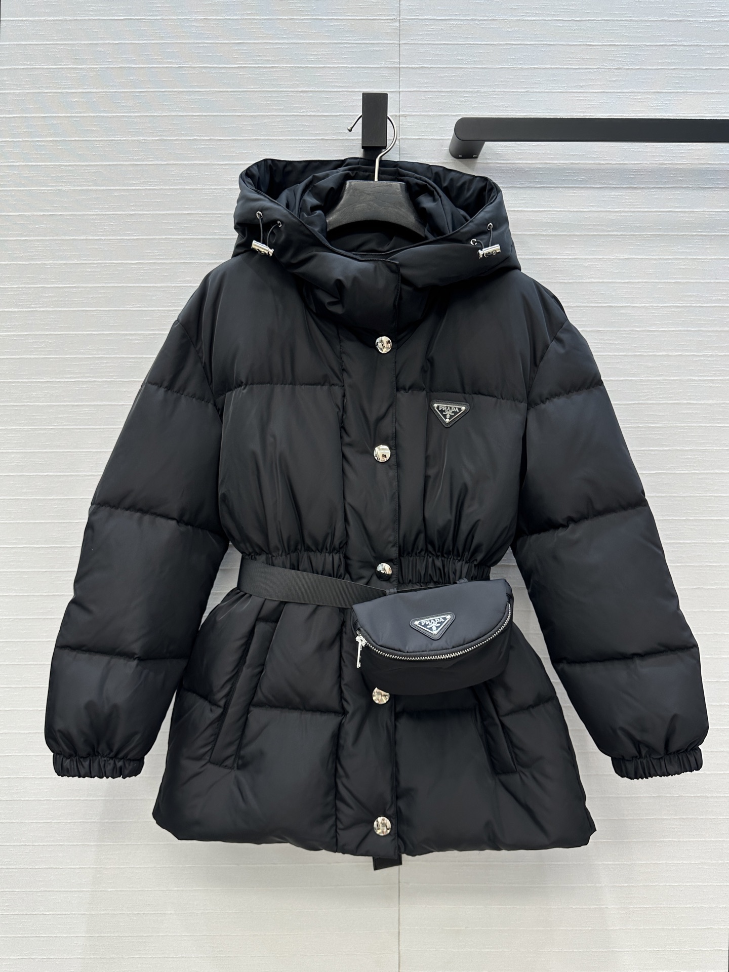Platinum Prada P1536 Nylon Ant Pack Design: Stylish and Functional Hardware Kits for Women - 图片 1