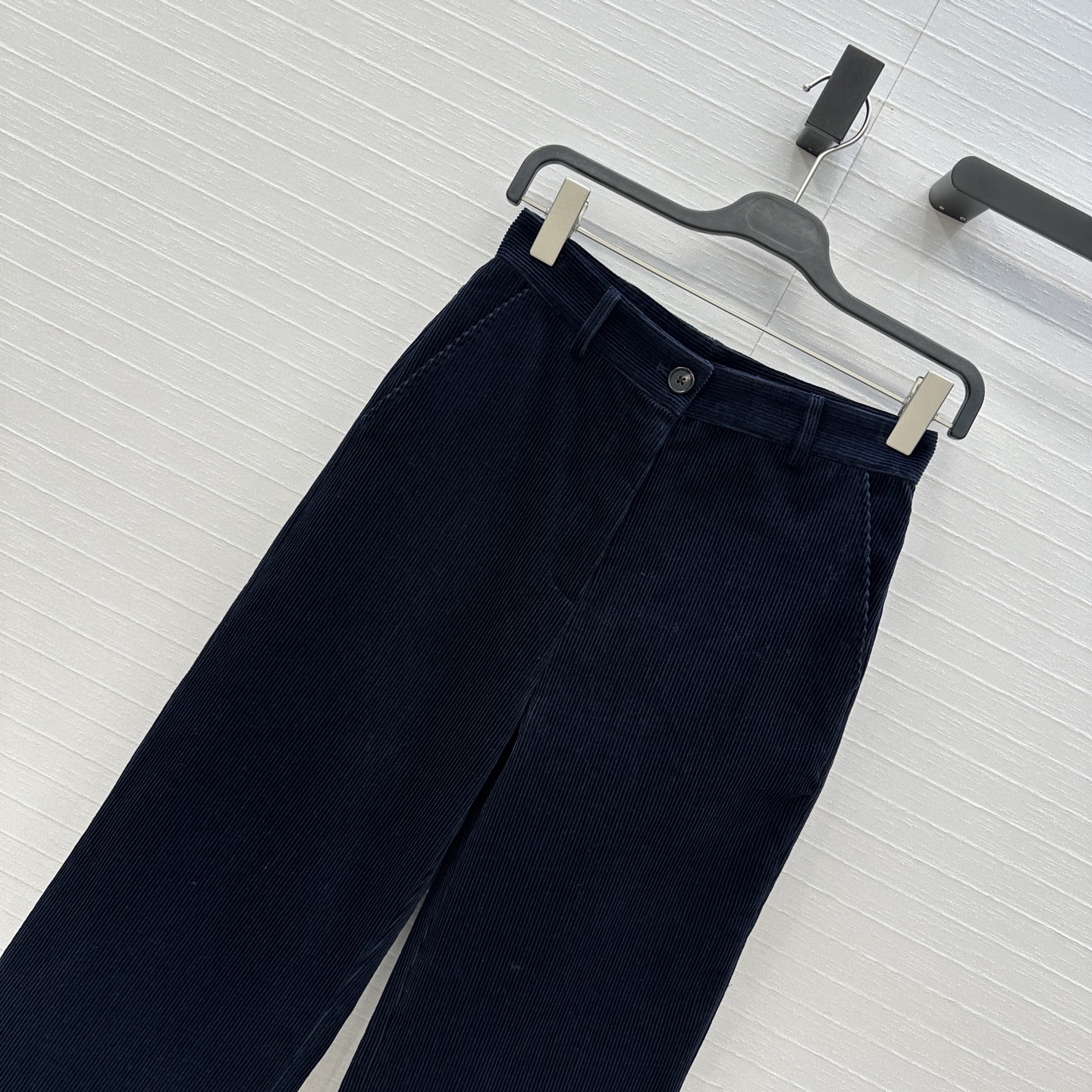 独家首发❤️原单品质！miu系少女知识分子时髦穿搭！贴绣字母灯芯绒时髦直筒裤！极简主义设计慵懒随性的高级