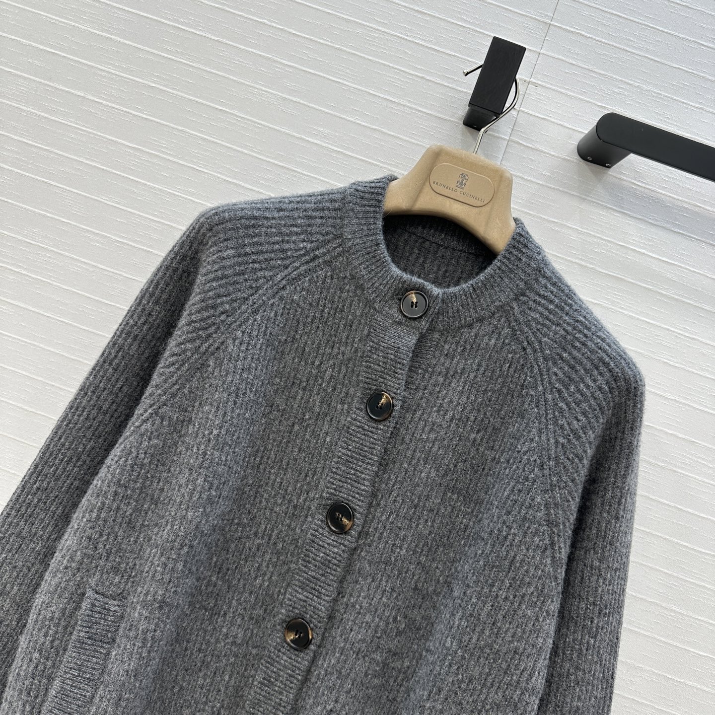 独家首发🍒高端品质！BC新品羊绒针织开衫外套！单排扣圆领长青款设计简约意式老钱风，版型慵懒随性优雅不挑人