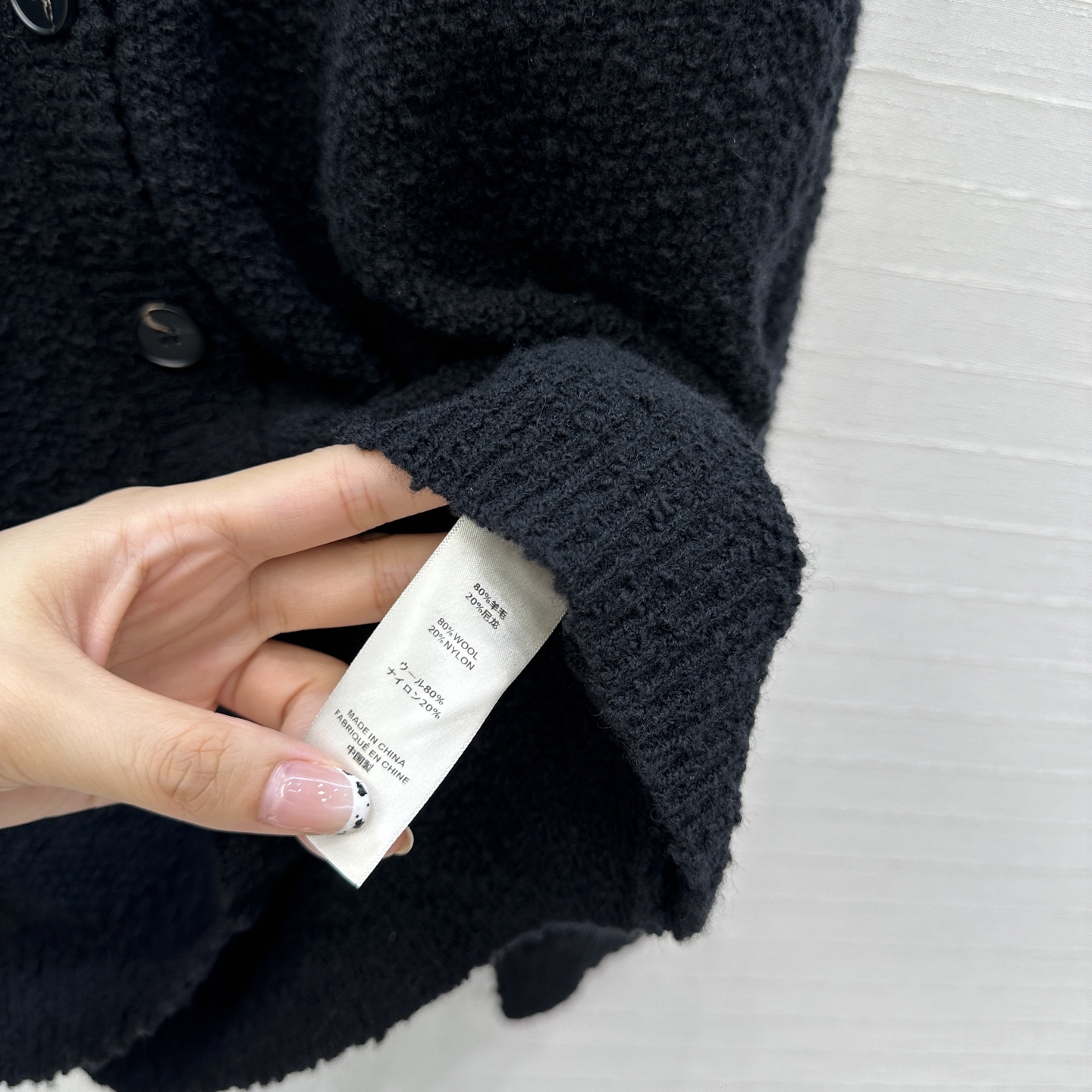 独家首发❤️原单品质，Row风秋冬新品极简风羊毛圈圈针织开衫，落肩V领宽松版型慵懒随性不挑人，白富美必入