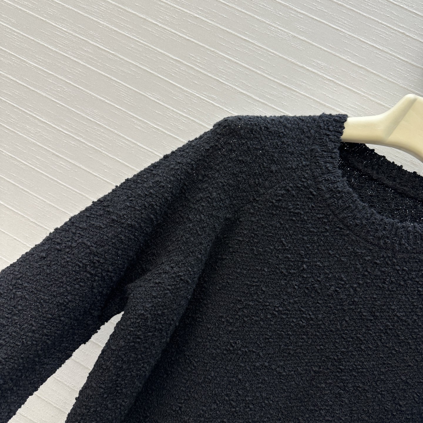 独家首发❤️原单品质，Row风秋冬新品极简风羊毛圈圈套头针织衫，螺纹圆领与挺括的下摆版型慵懒随性不挑人，