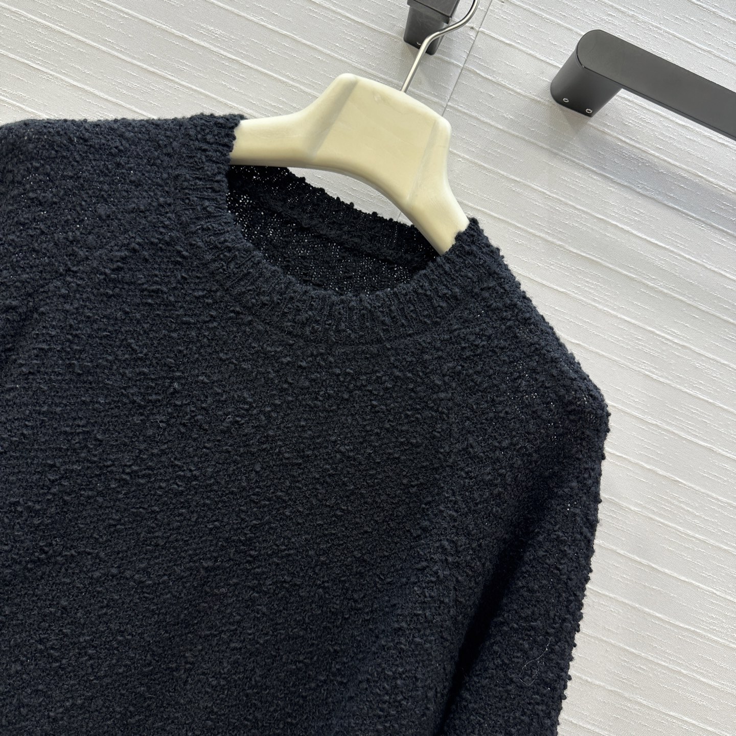 独家首发❤️原单品质，Row风秋冬新品极简风羊毛圈圈套头针织衫，螺纹圆领与挺括的下摆版型慵懒随性不挑人，