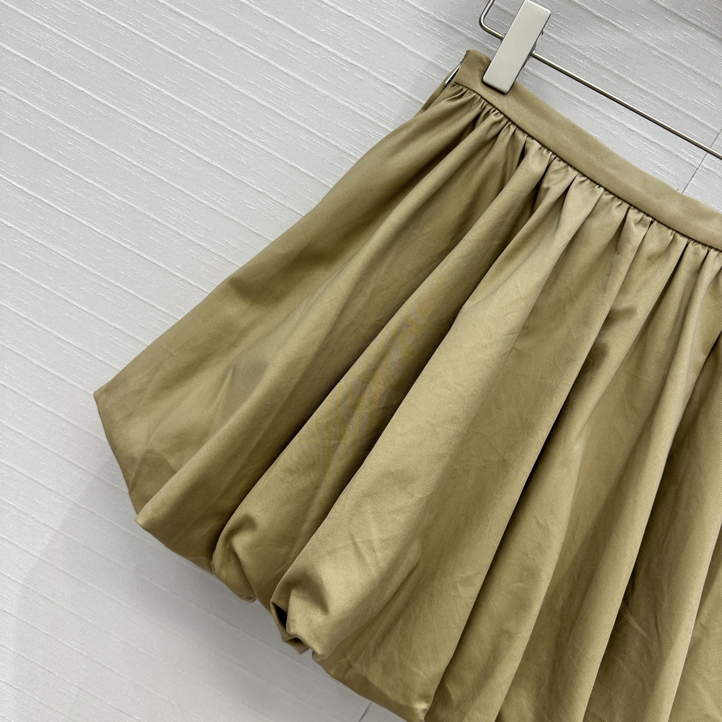Dior Khaki Sweet Cool Girl Style Skirt, High Waist A-Line Mini Skirt 4 i1756668400609 7405 0 2