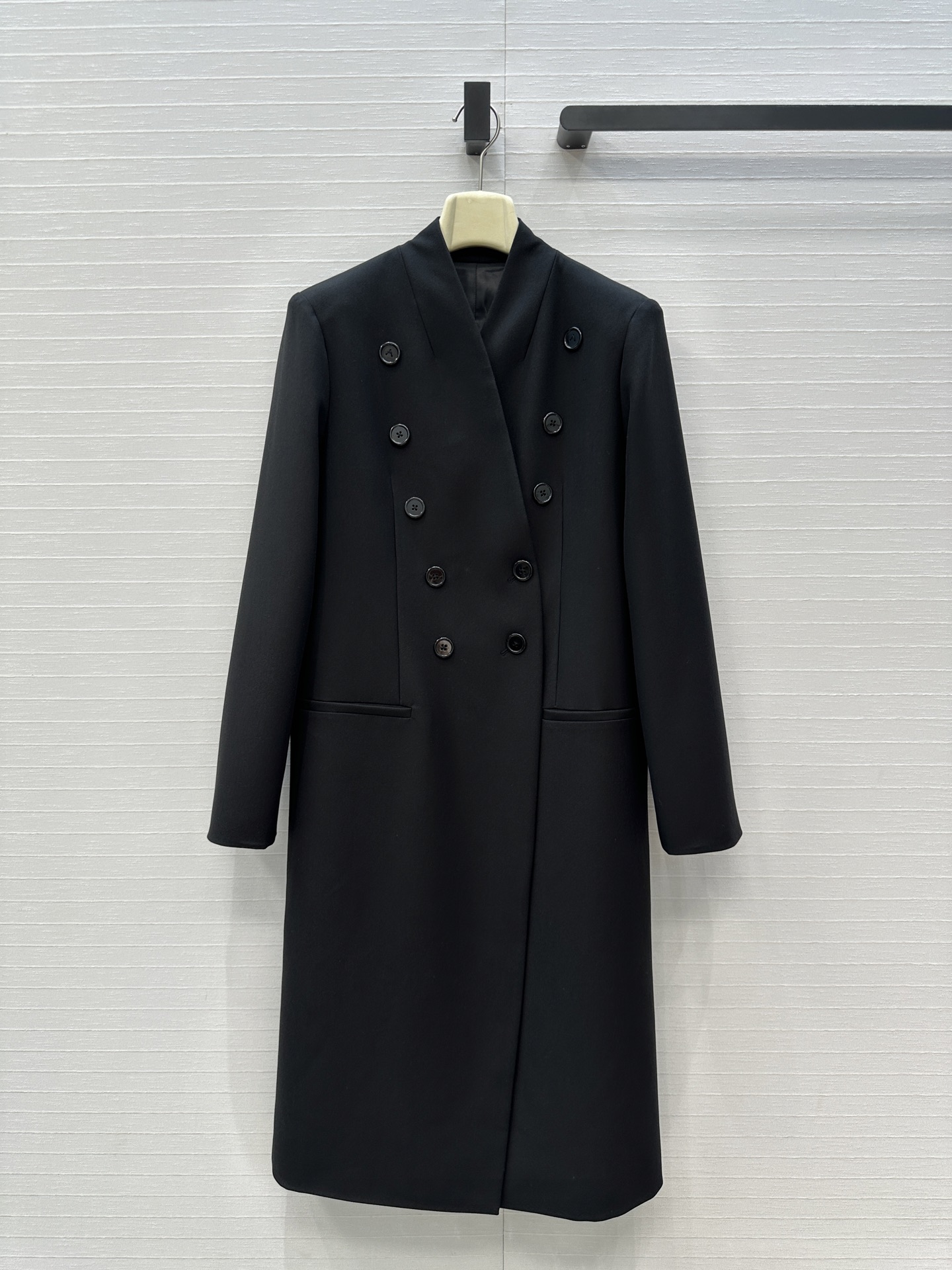 独家首发！Alai*秋冬新品超A的V型领西装大衣！自带直角肩茧型直身设计立体剪裁版型上身百搭不挑人干练潇