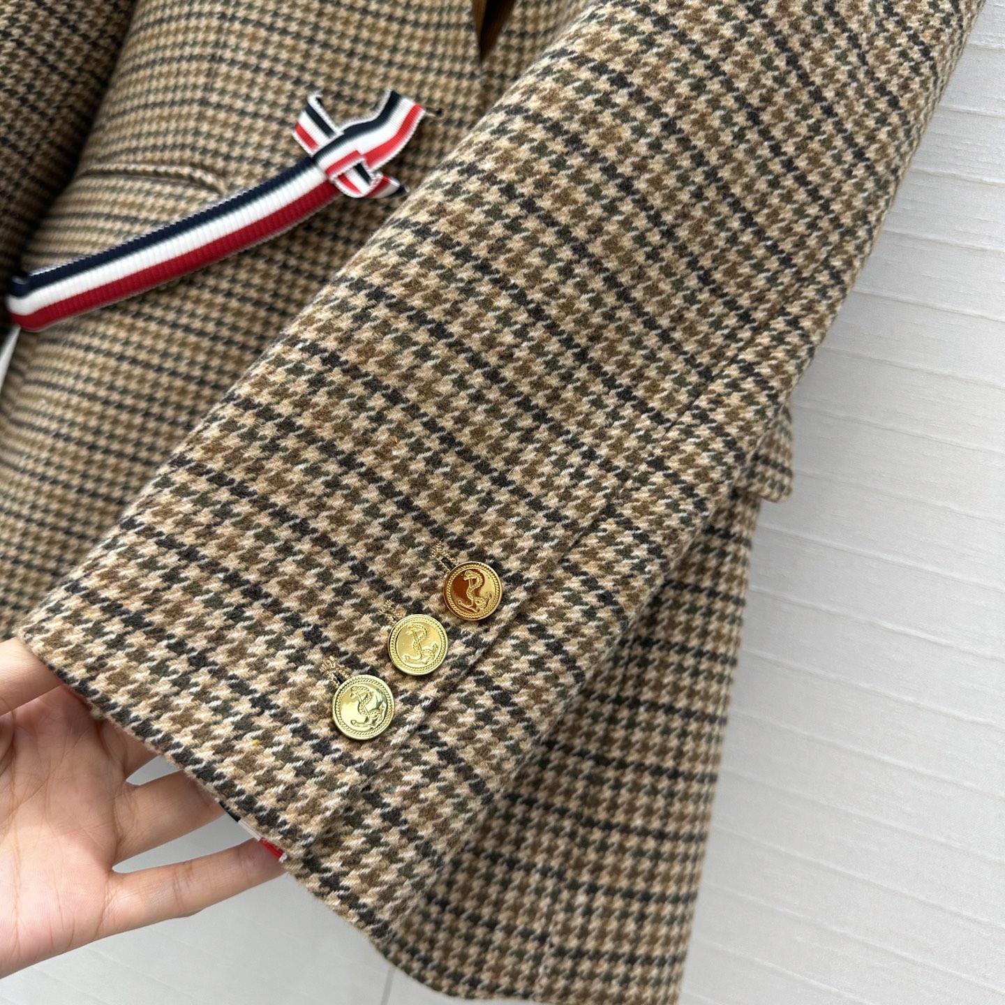 Houndstooth Two-Piece Suit with Detachable Belt - Vintage Style 6 i1757524983805 104 0 4