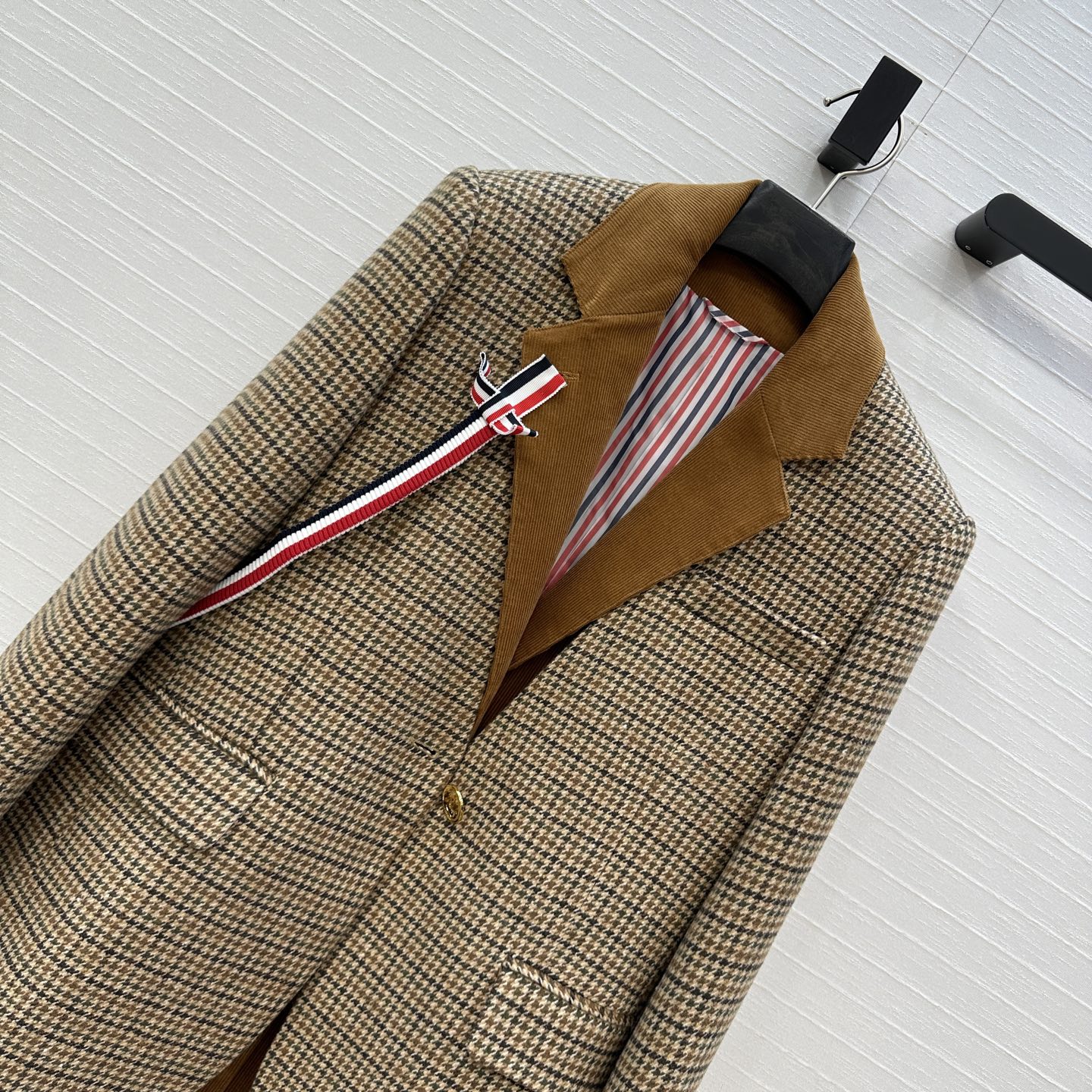 Houndstooth Two-Piece Suit with Detachable Belt - Vintage Style 3 i1757524983854 4061 0 1