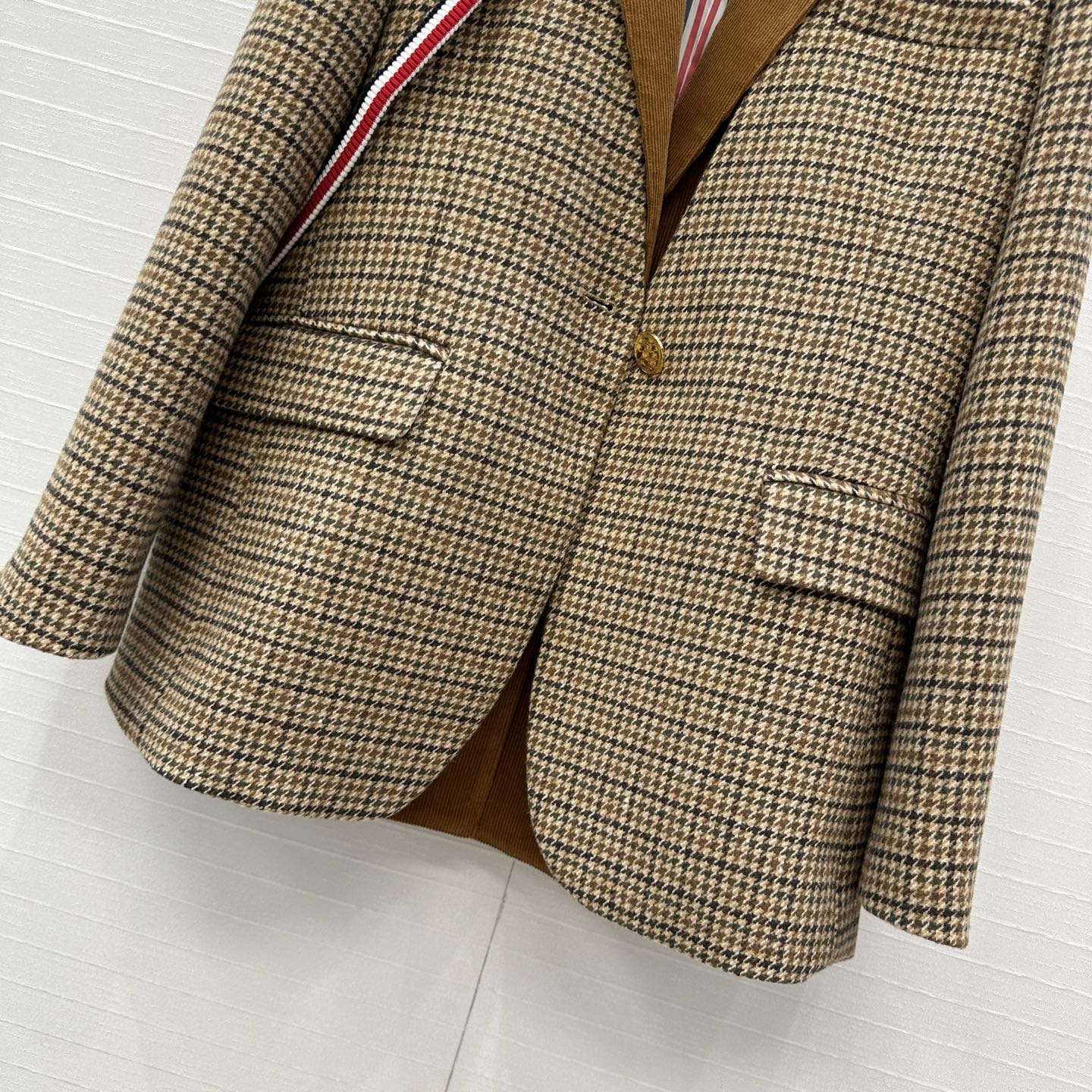 Houndstooth Two-Piece Suit with Detachable Belt - Vintage Style 5 i1757524985870 613 0 3