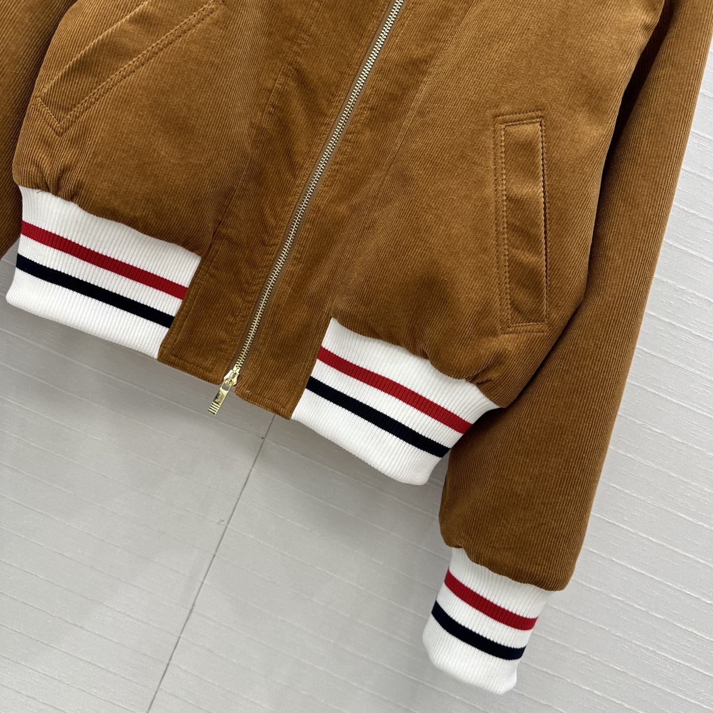 Thom Browne Corduroy Jacket: Classic Bomber Style with Shearling Collar 7 i1757527431687 8281 0 5
