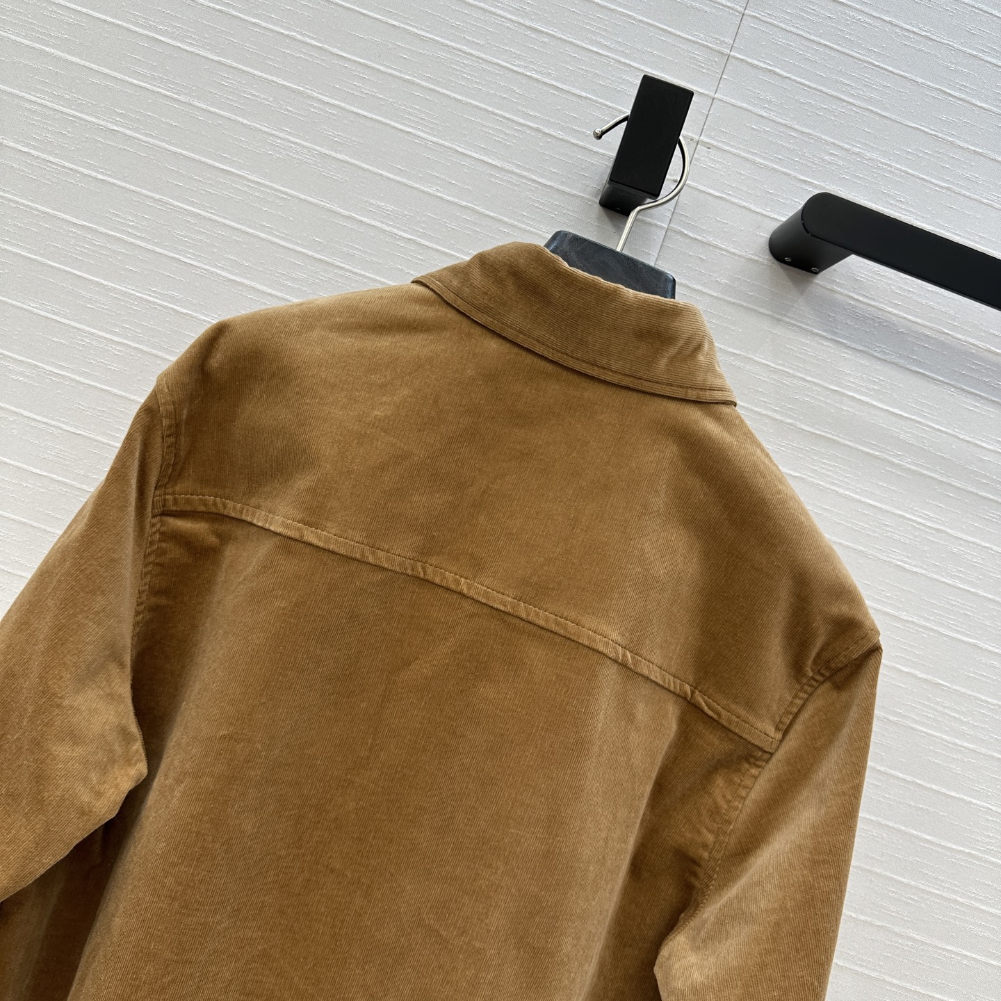 Corduroy Shirt with Metal Buckle - Elegant College Style 10 i1757706820485 5712 0 8