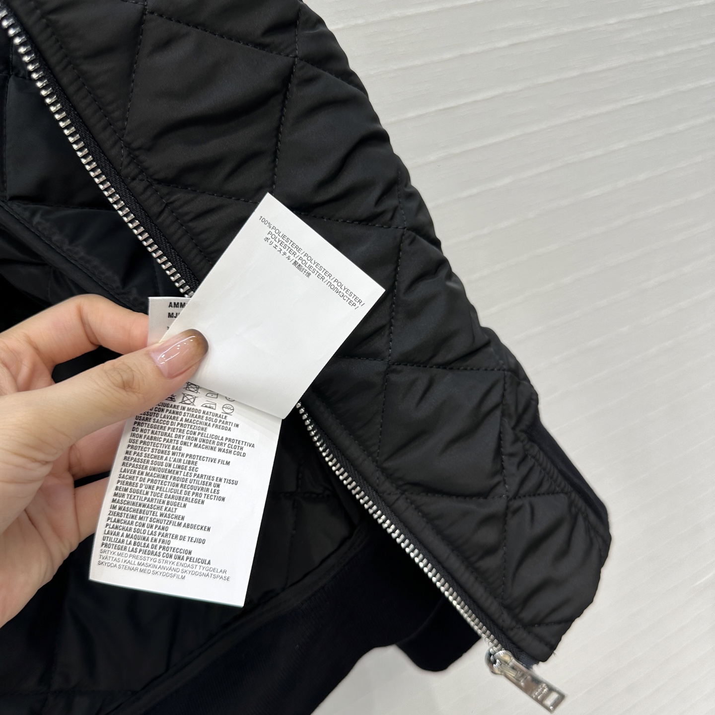 爆款推荐💕Pra*秋冬新品！间棉菱格棉服外套！进口再生尼龙面料！金属三角标低调又时髦！经典连帽棒球服版型