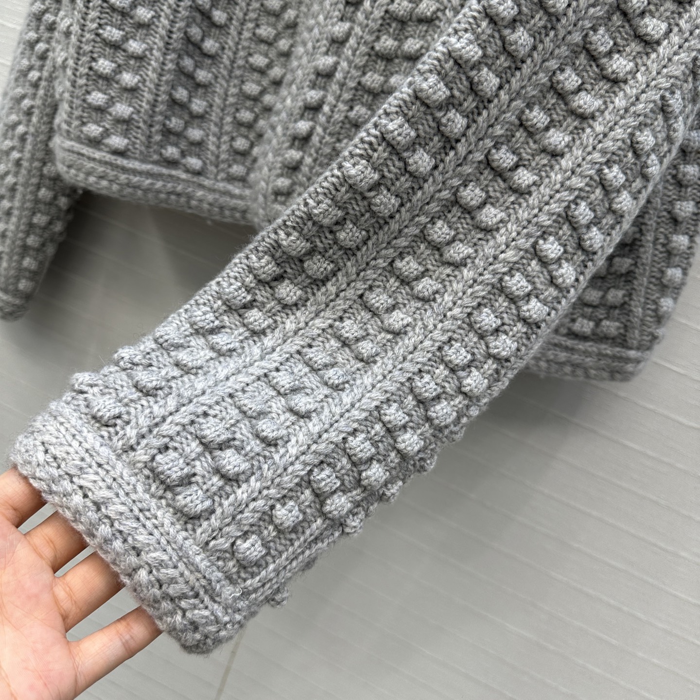 独家首发❤️高端原单品质，Loro Piana高智感 老钱风穿搭气质羊绒针织夹克外套！品质控必入！定制真