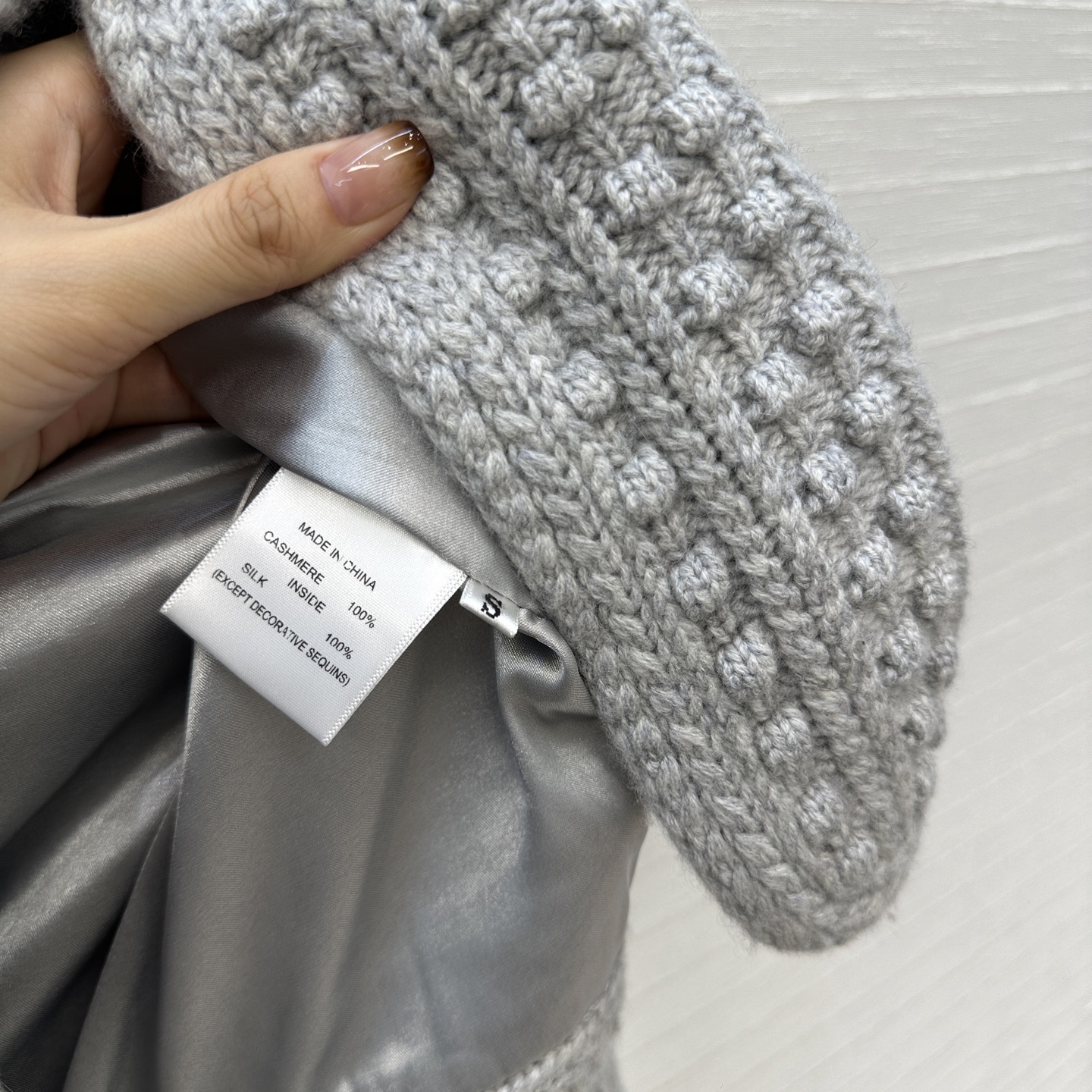 独家首发❤️高端原单品质，Loro Piana高智感 老钱风穿搭气质羊绒针织夹克外套！品质控必入！定制真