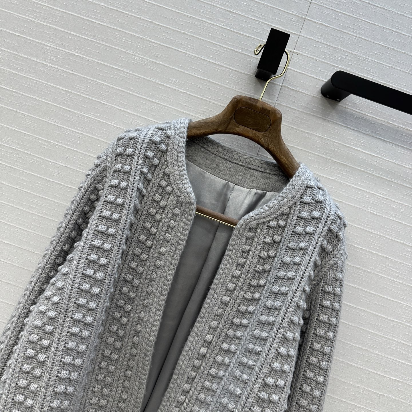 独家首发❤️高端原单品质，Loro Piana高智感 老钱风穿搭气质羊绒针织夹克外套！品质控必入！定制真